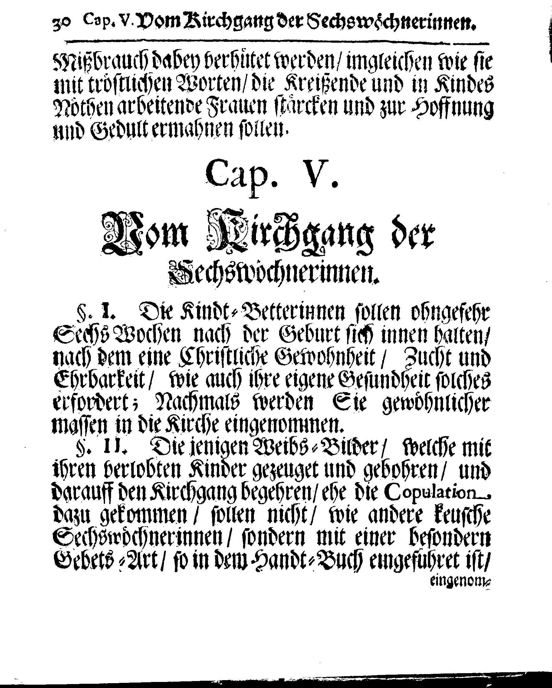 Kirchen-Gesetz und Ordnung, So der Großmächtigste König und Herr, Herr CARL, der Eilffte, Der Schweden, Gothen und Wenden König, [etc.] Im Jahr 1686 hat verfassen und Im Jahr 1687 im Druck außgehen und publiciren lassen. Mit denen dazu gehörigen Verordnungen.