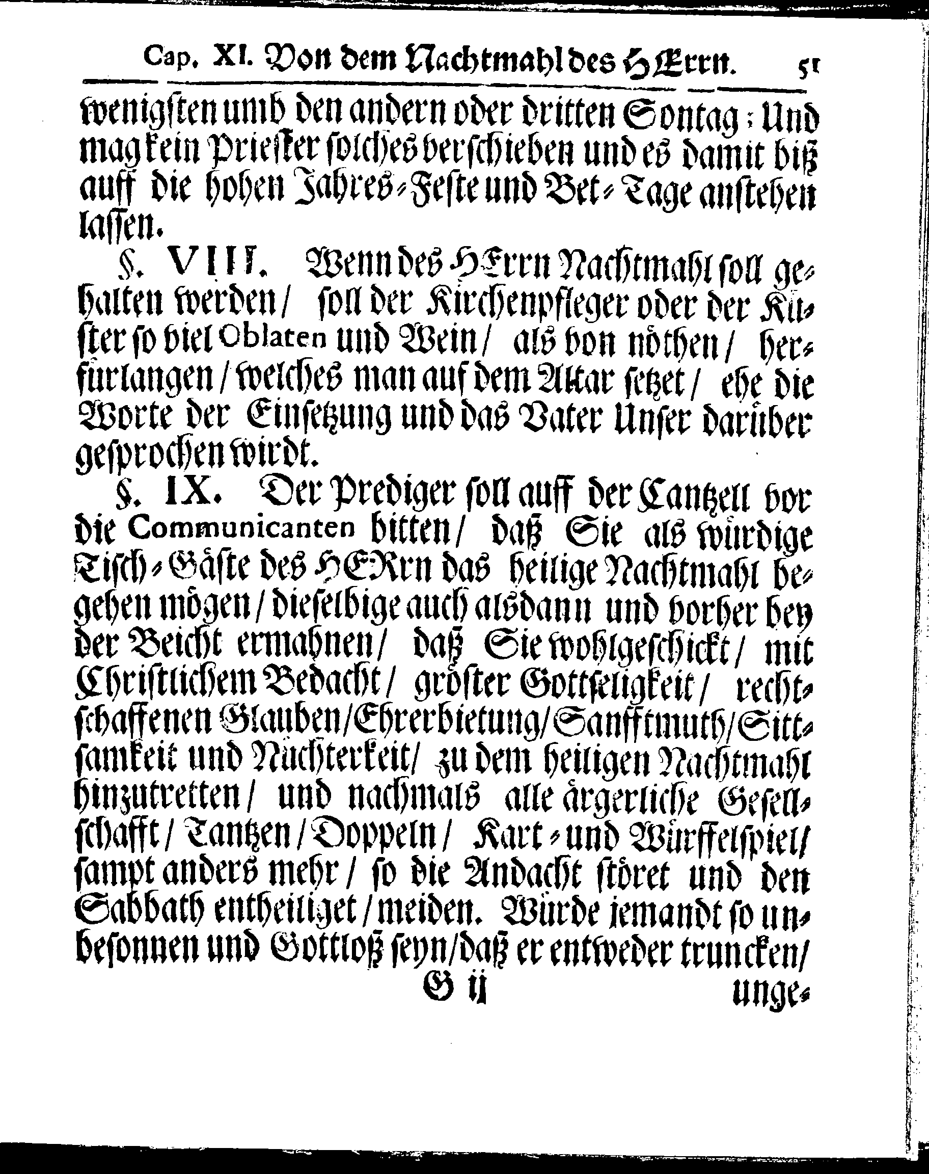 Kirchen-Gesetz und Ordnung, So der Großmächtigste König und Herr, Herr CARL, der Eilffte, Der Schweden, Gothen und Wenden König, [etc.] Im Jahr 1686 hat verfassen und Im Jahr 1687 im Druck außgehen und publiciren lassen. Mit denen dazu gehörigen Verordnungen.