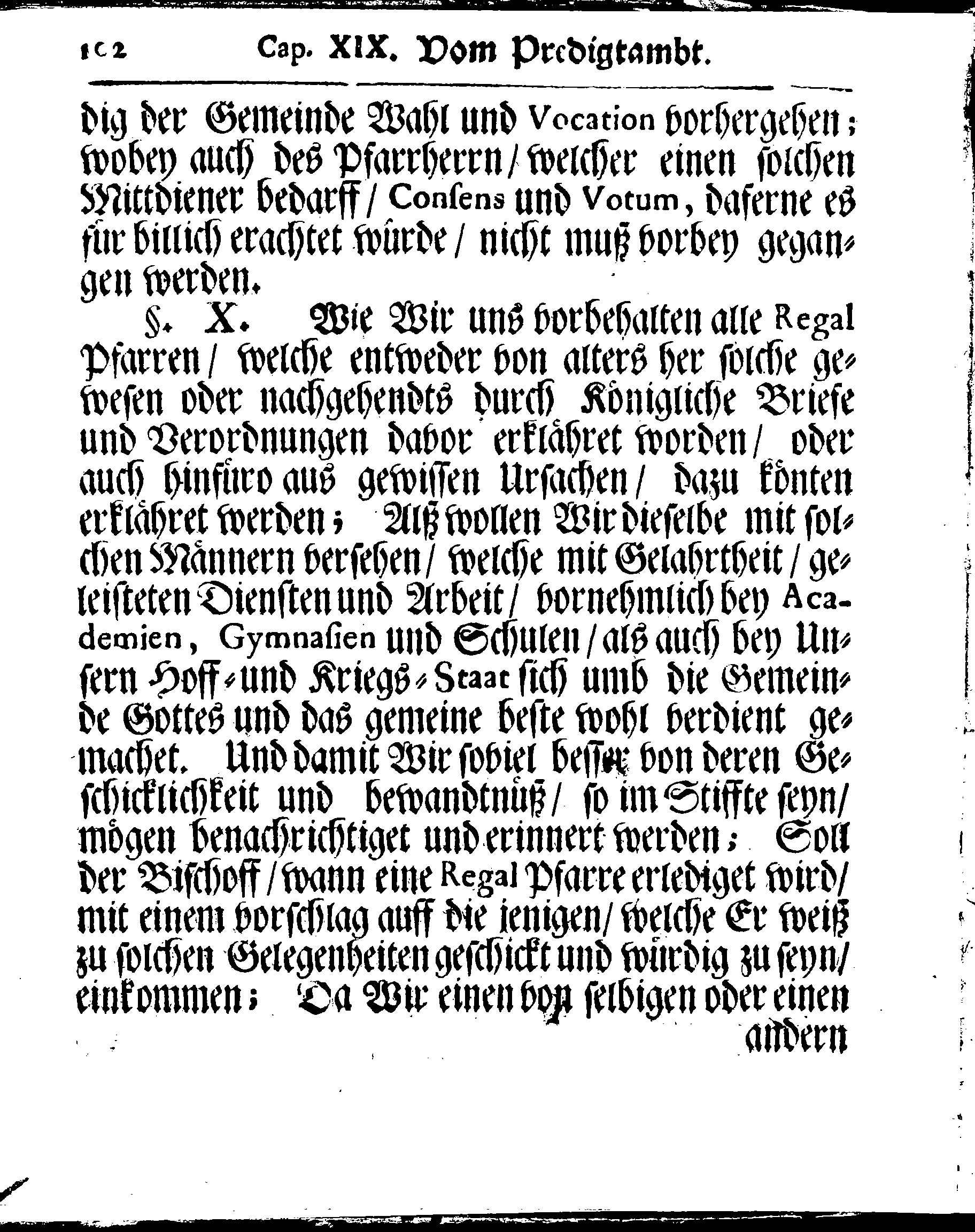 Kirchen-Gesetz und Ordnung, So der Großmächtigste König und Herr, Herr CARL, der Eilffte, Der Schweden, Gothen und Wenden König, [etc.] Im Jahr 1686 hat verfassen und Im Jahr 1687 im Druck außgehen und publiciren lassen. Mit denen dazu gehörigen Verordnungen.