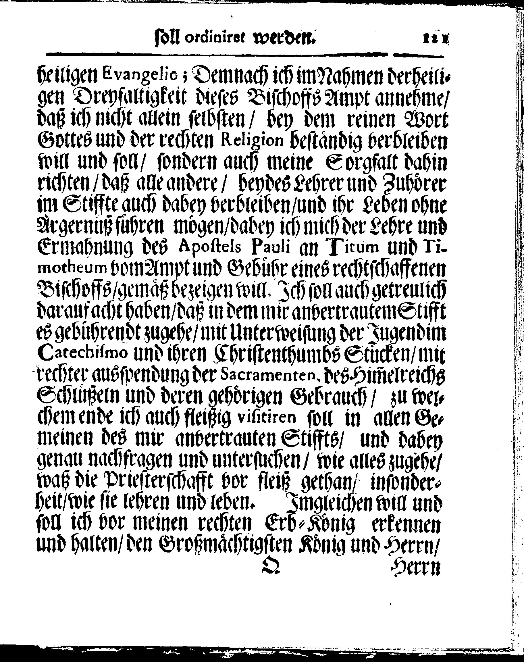Kirchen-Gesetz und Ordnung, So der Großmächtigste König und Herr, Herr CARL, der Eilffte, Der Schweden, Gothen und Wenden König, [etc.] Im Jahr 1686 hat verfassen und Im Jahr 1687 im Druck außgehen und publiciren lassen. Mit denen dazu gehörigen Verordnungen.