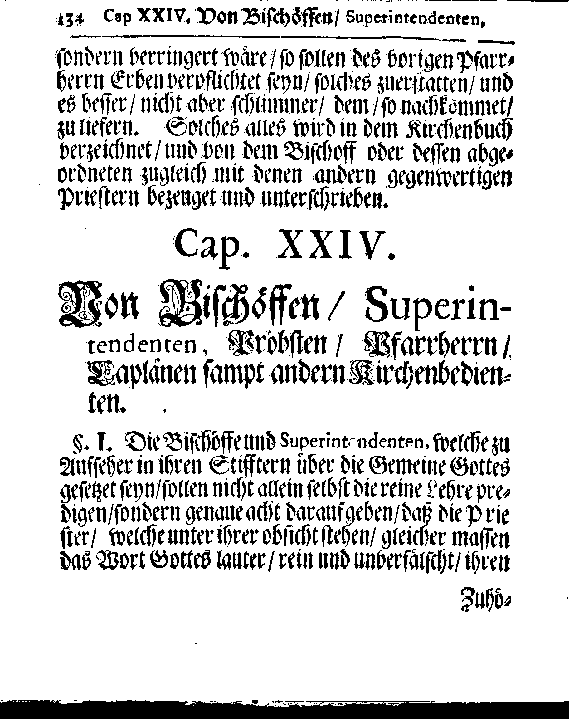 Kirchen-Gesetz und Ordnung, So der Großmächtigste König und Herr, Herr CARL, der Eilffte, Der Schweden, Gothen und Wenden König, [etc.] Im Jahr 1686 hat verfassen und Im Jahr 1687 im Druck außgehen und publiciren lassen. Mit denen dazu gehörigen Verordnungen.