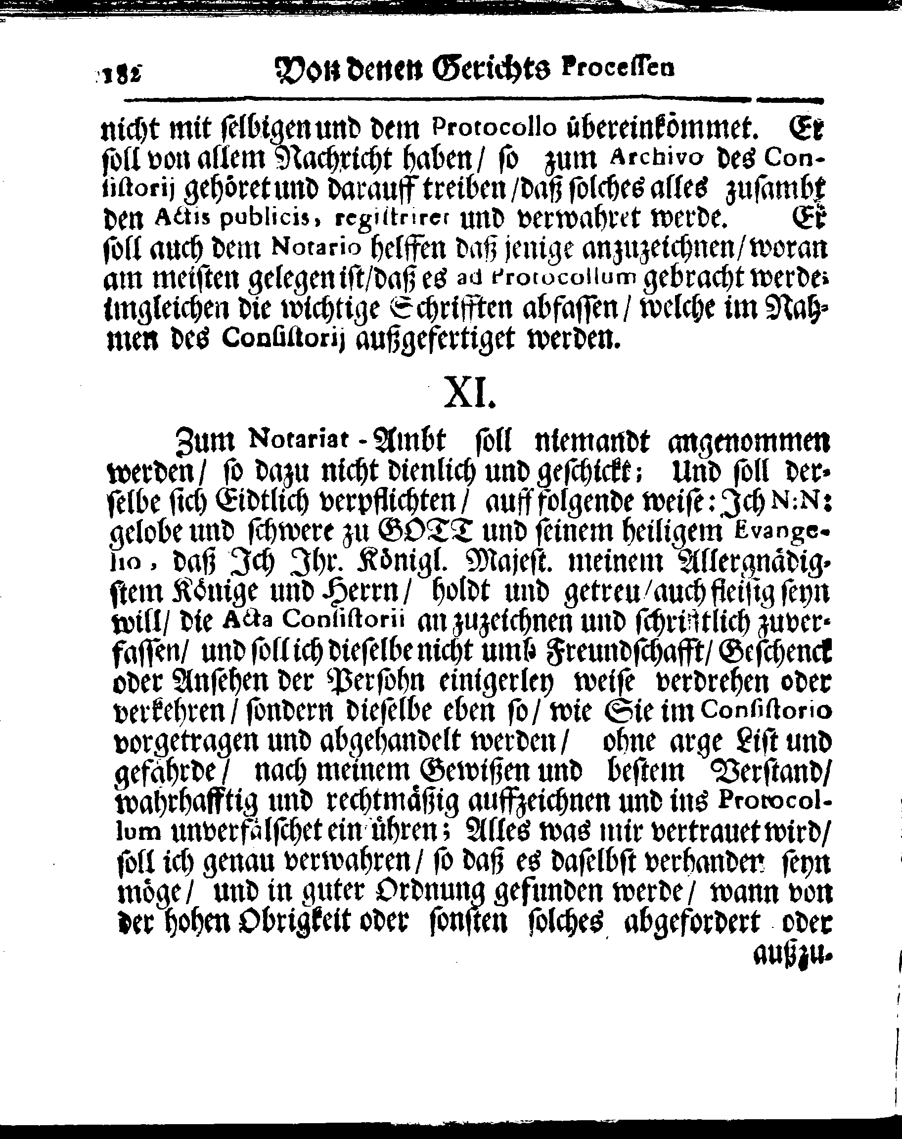 Kirchen-Gesetz und Ordnung, So der Großmächtigste König und Herr, Herr CARL, der Eilffte, Der Schweden, Gothen und Wenden König, [etc.] Im Jahr 1686 hat verfassen und Im Jahr 1687 im Druck außgehen und publiciren lassen. Mit denen dazu gehörigen Verordnungen.