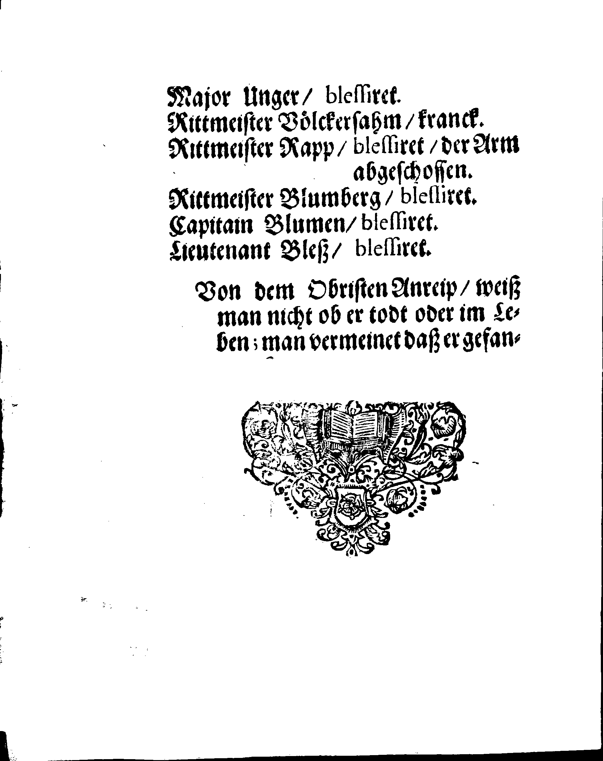 Mitau am 14. Februarii. Anno 1679.