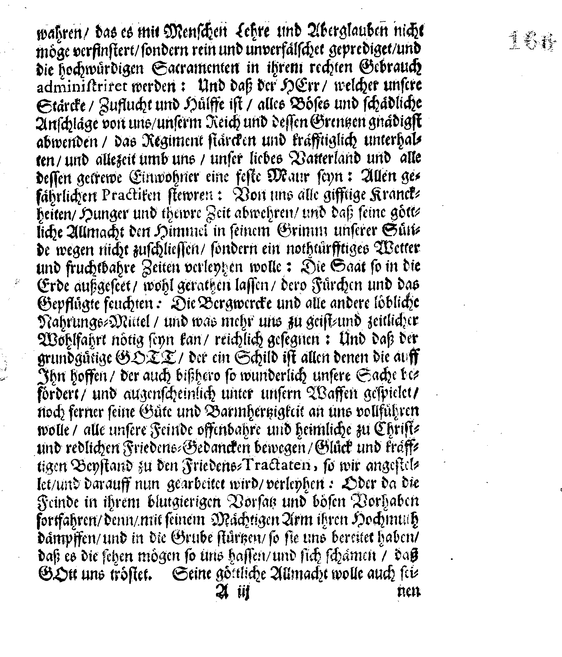 Ihrer Königl. Mayst. Unsers Allergnädigsten Königs und Herrn, [etc.] [etc.] PLACAT, Auff drey allgemeine Solenne Betetage, so in dem Königreiche Schweden und GroßFürstenthumb Finland, sampt allen dessen unterliegenden Landschafften, in diesem itslauffenden Jahr, sollen gehalten und gefeyret werden