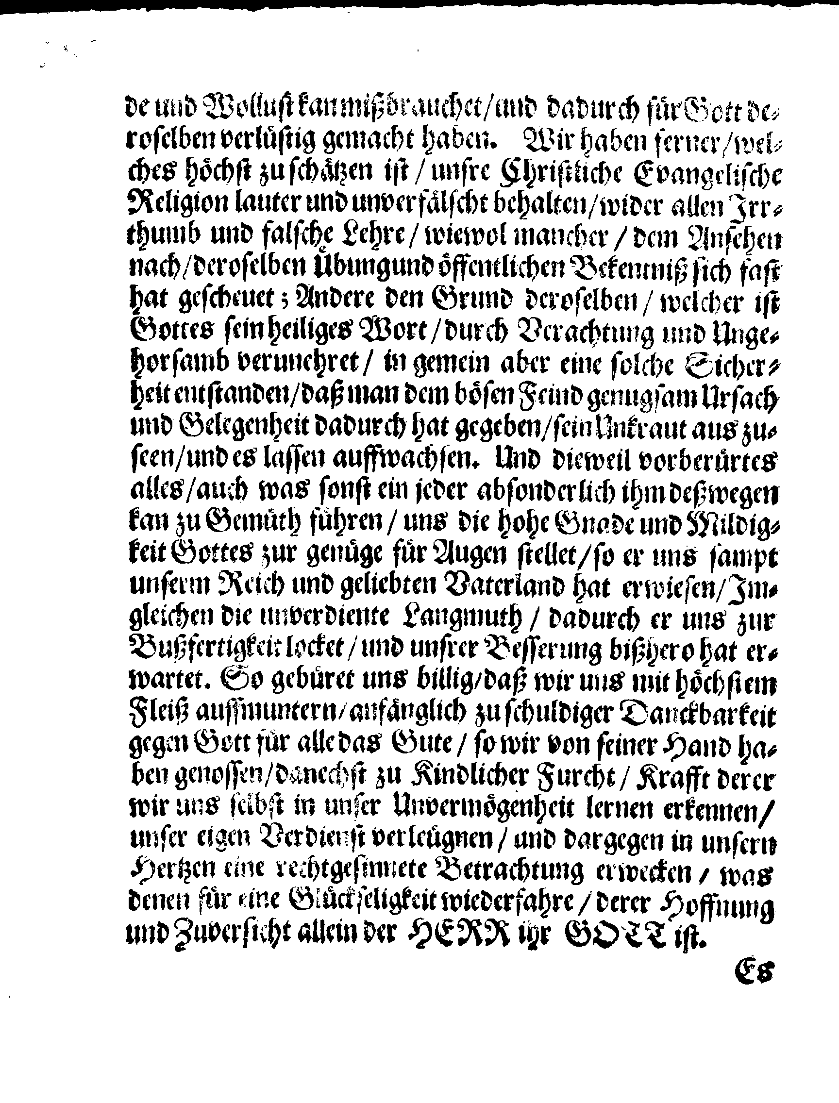 Ihrer Königl. Mayst. PLACAT, Wegen der drei allgemeinen Solennen Danck-Fast- und Bet-Tagen, so in istlauffenden 1671sten Jahre, durch gantz Schweden und darunter liegenden Provincien, sampt dem Groß-Fürstenthumb Finland, wie auch Ehst-Lieff- und Ingermanland sollen gehalten und gefeiret werden