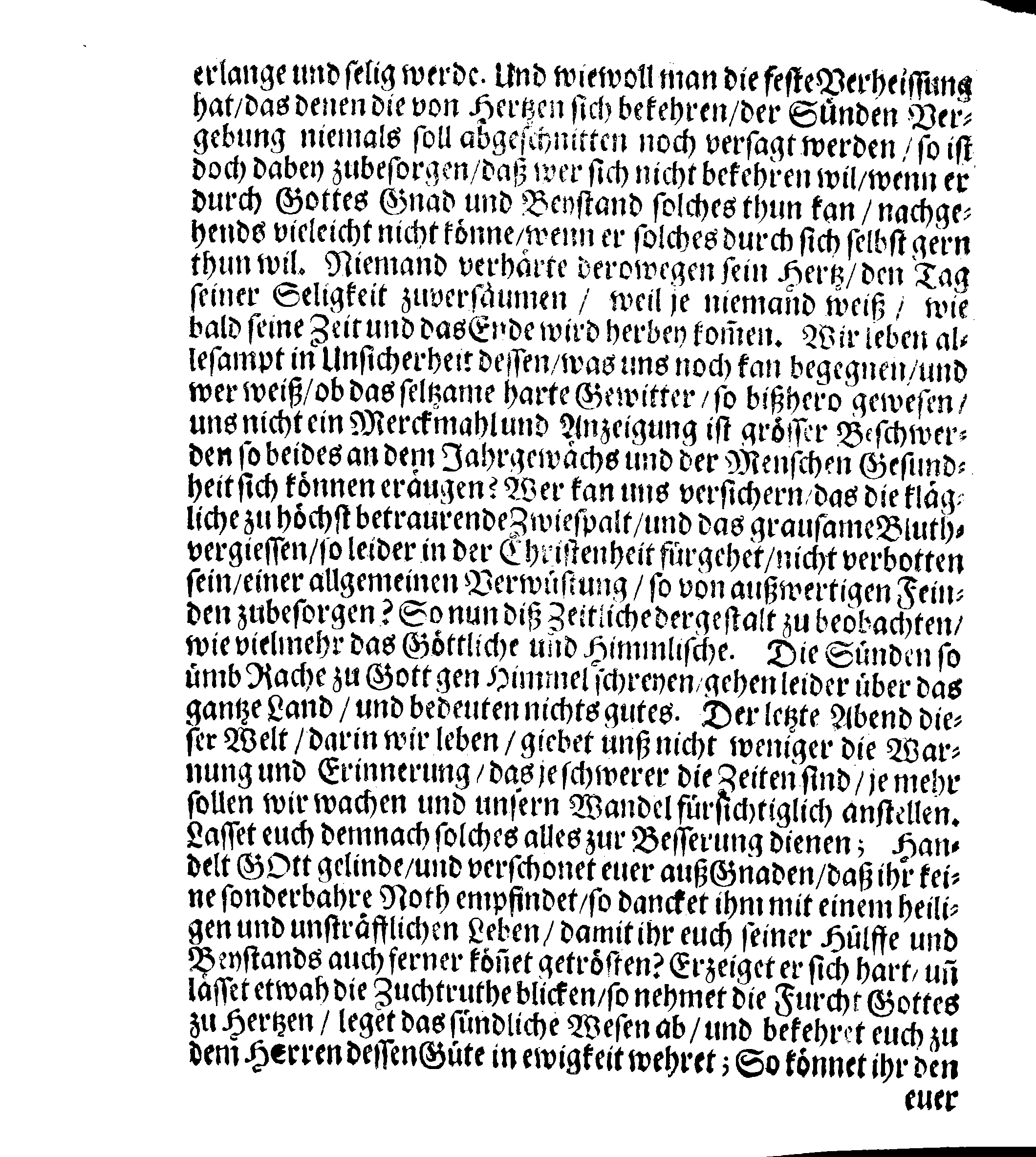 Ihr Königl. Mayst. PLACAT, Wegen Der Drey Allgemeinen Solennen Danck-Fast- und Bettagen, so im gegenwertigem Jahre, durch gantz Schweden und darunter liegenden Provincien, wie auch in dem Groß-Fürstenthumb Finland, sampt Ehst-Liff- und Ingermanland sollen gehalten und gefeiret werden