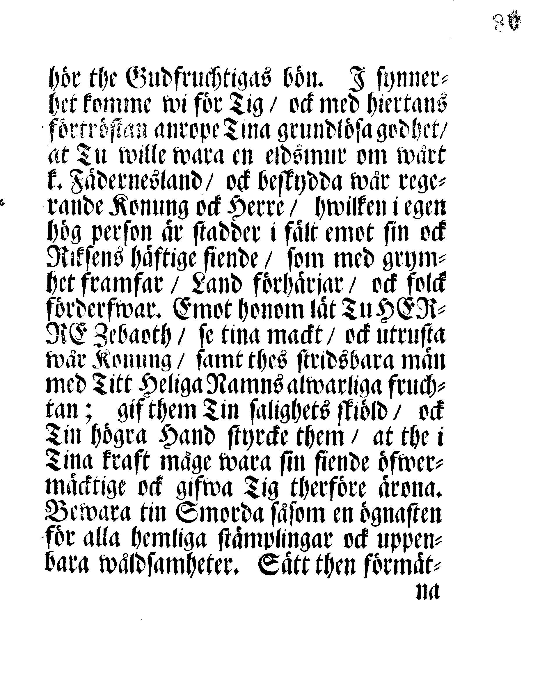 BÖN Wid påstående Kriegstider