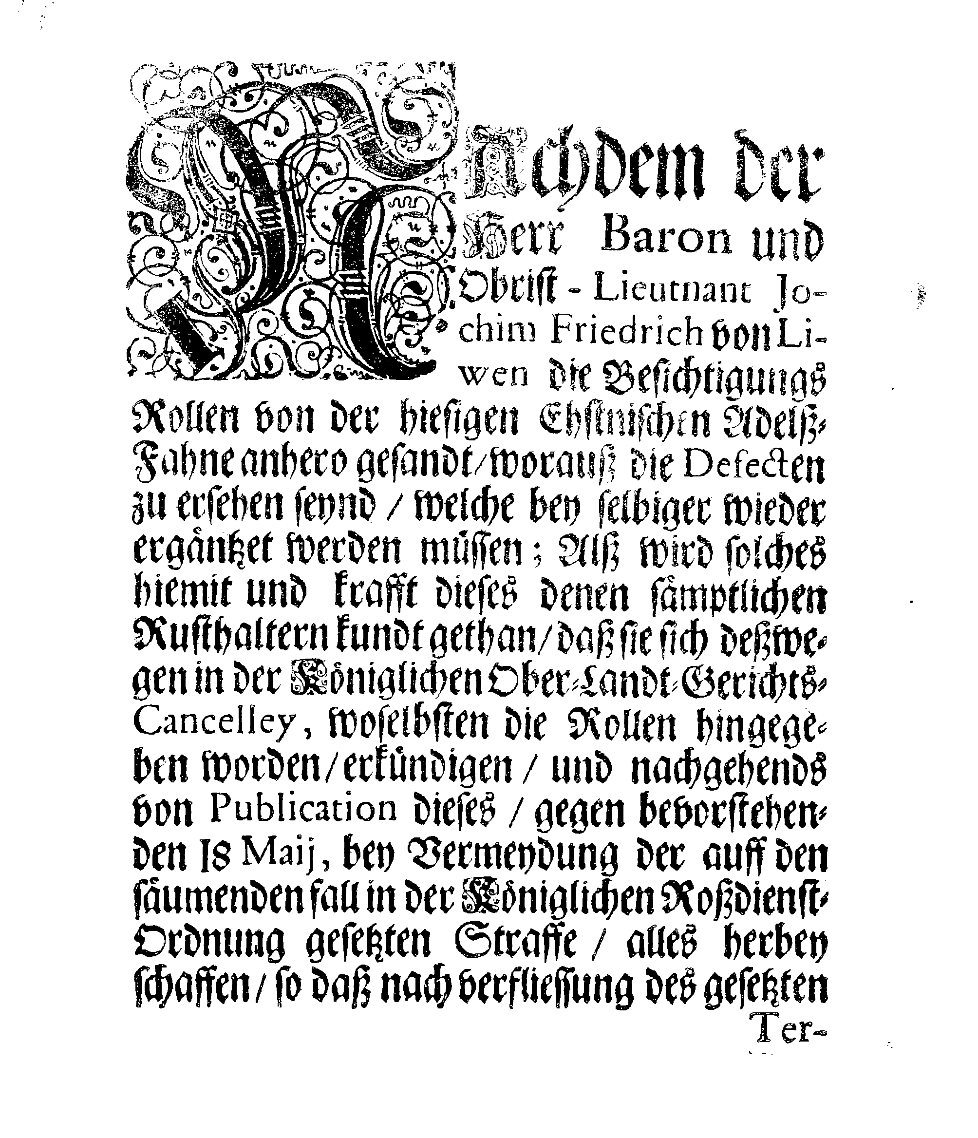 [Nils Strombergi korraldus]