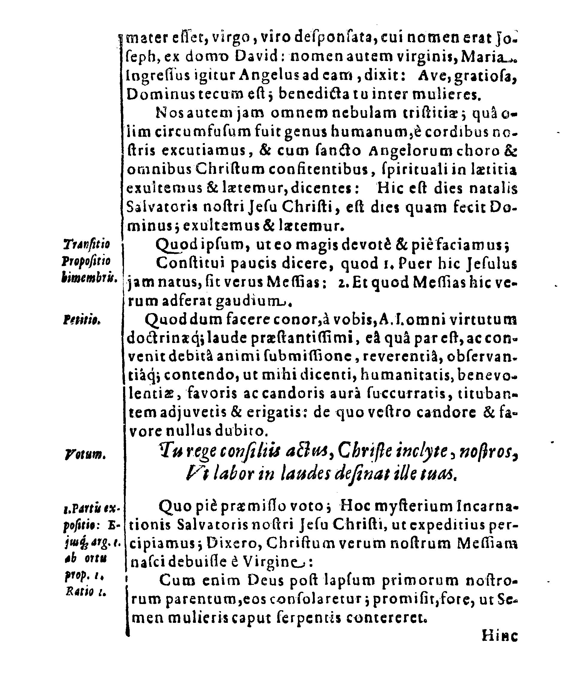 In SALUTIFERAM NATIVITATEM Domini & Salvatoris nostri JESU CHRISTI, ORATIO: Quam DEO Duce ac Auspice, In Inclyta Regia GUSTAVIana ADOLPHIna Academia, quae Dorpati Livonorum est ad Embeccam, Die 18. Decembris, Anno 1652, publice in Auditorij Magno pro concione enarrabat BRYNOLPHUS ARVIDI GOVINIUS, Wermelandia Svecus