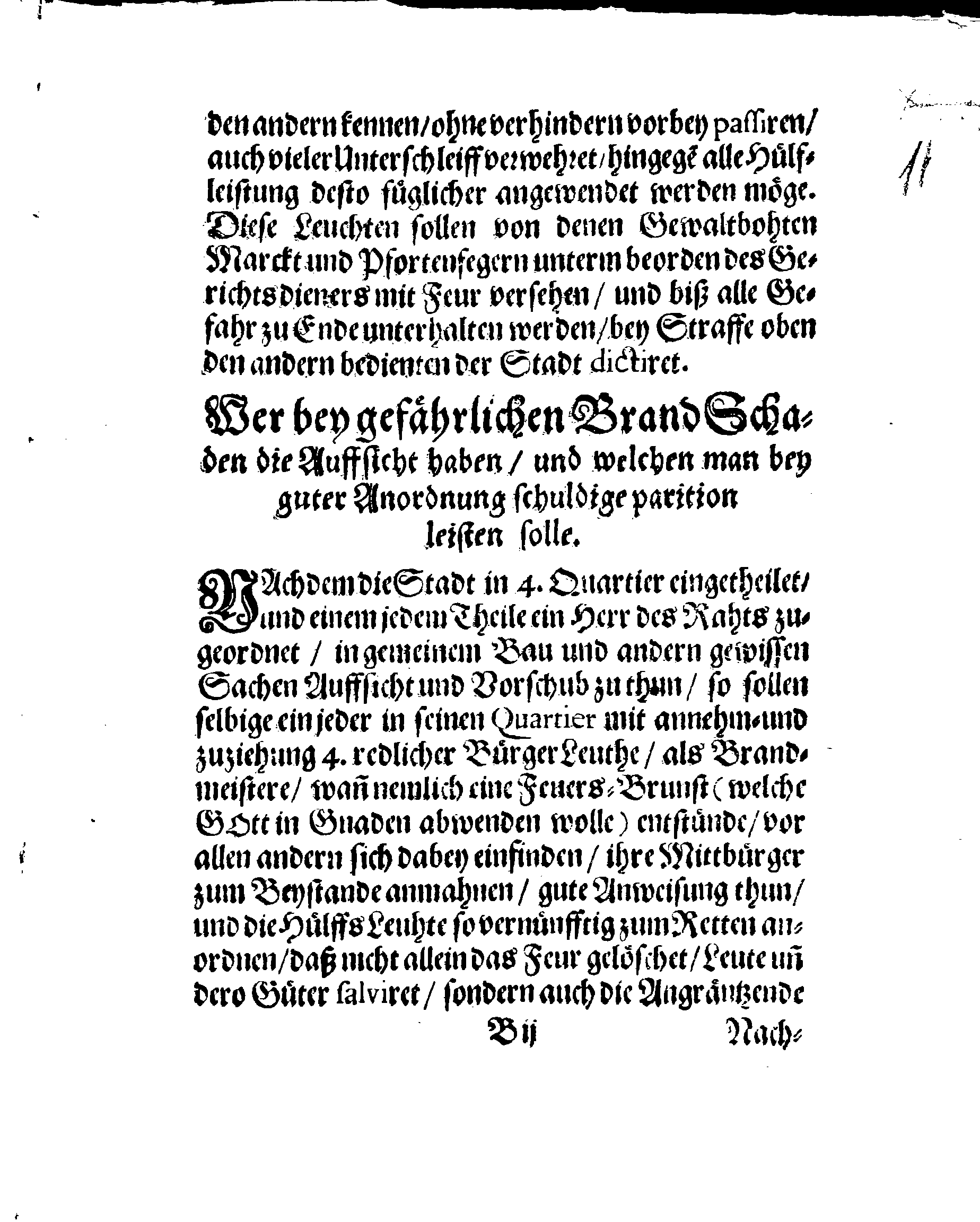 Der Königlichen Stadt REVAL Feur-Ordnung