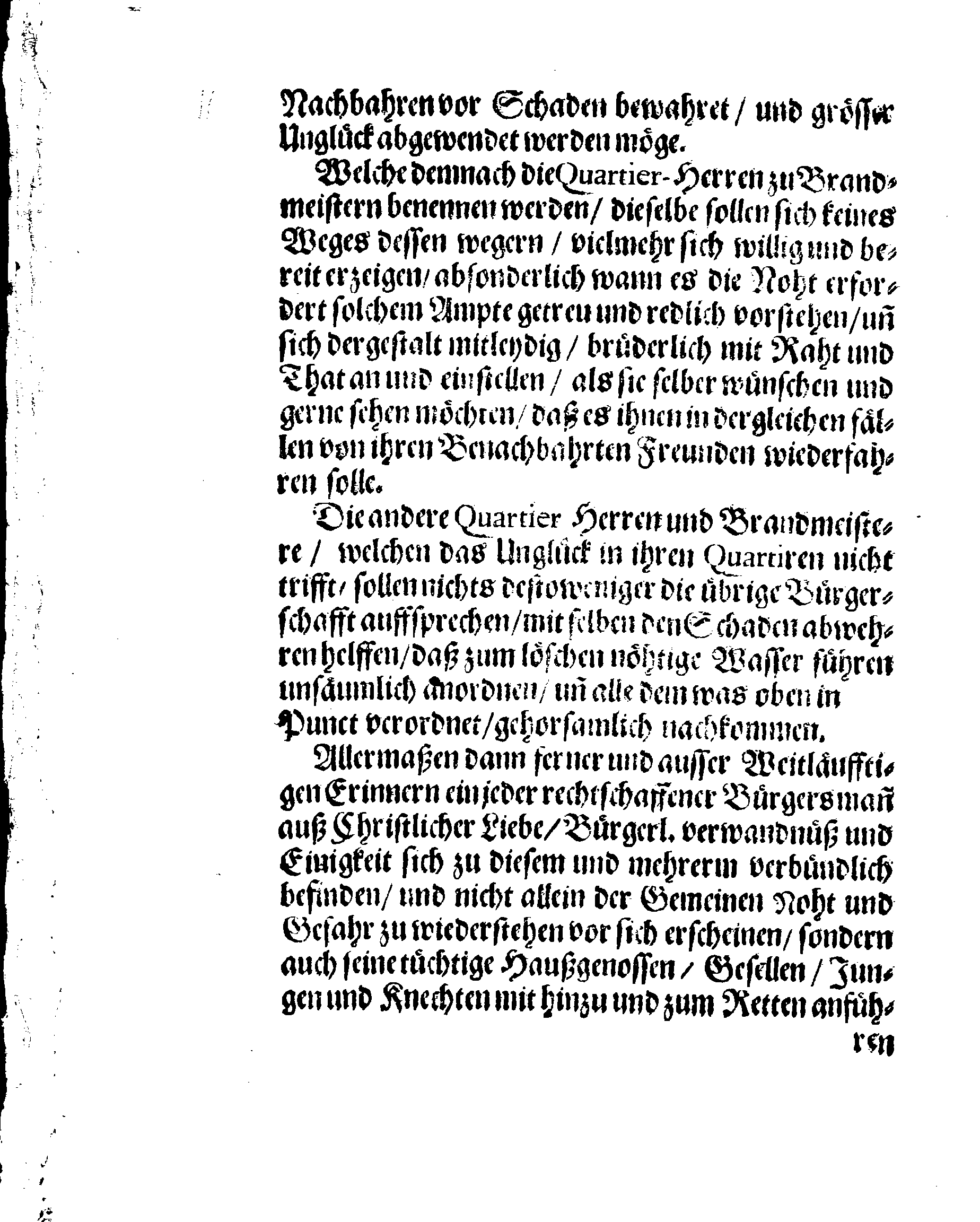 Der Königlichen Stadt REVAL Feur-Ordnung