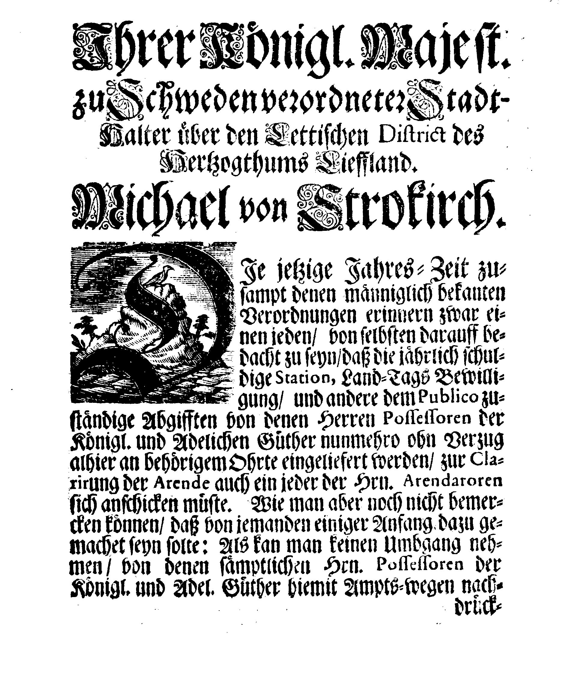 [Hermann von Breverni korraldus Michael von Strokirchi nimel]