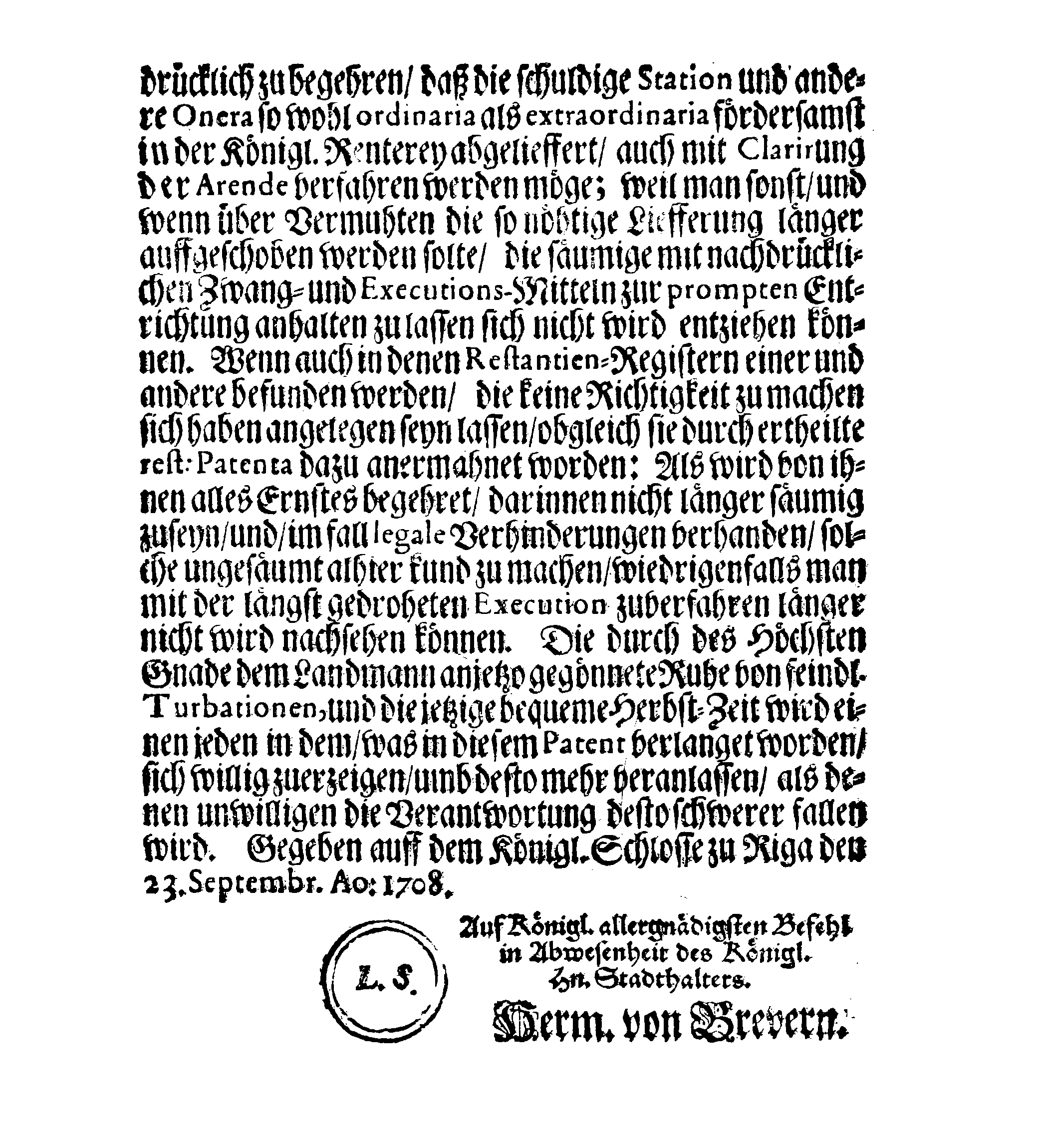 [Hermann von Breverni korraldus Michael von Strokirchi nimel]