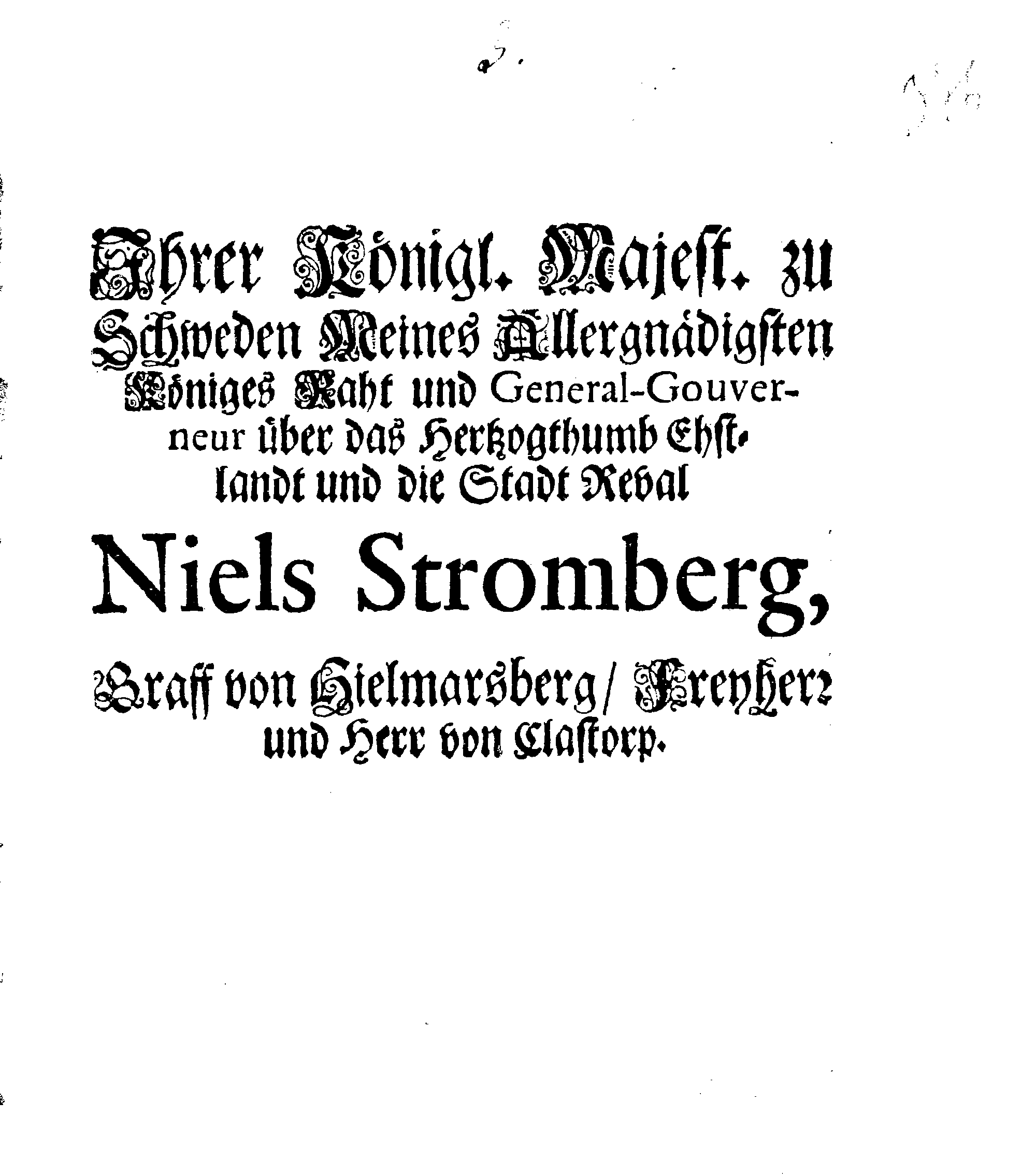 [Nils Strombergi korraldus]