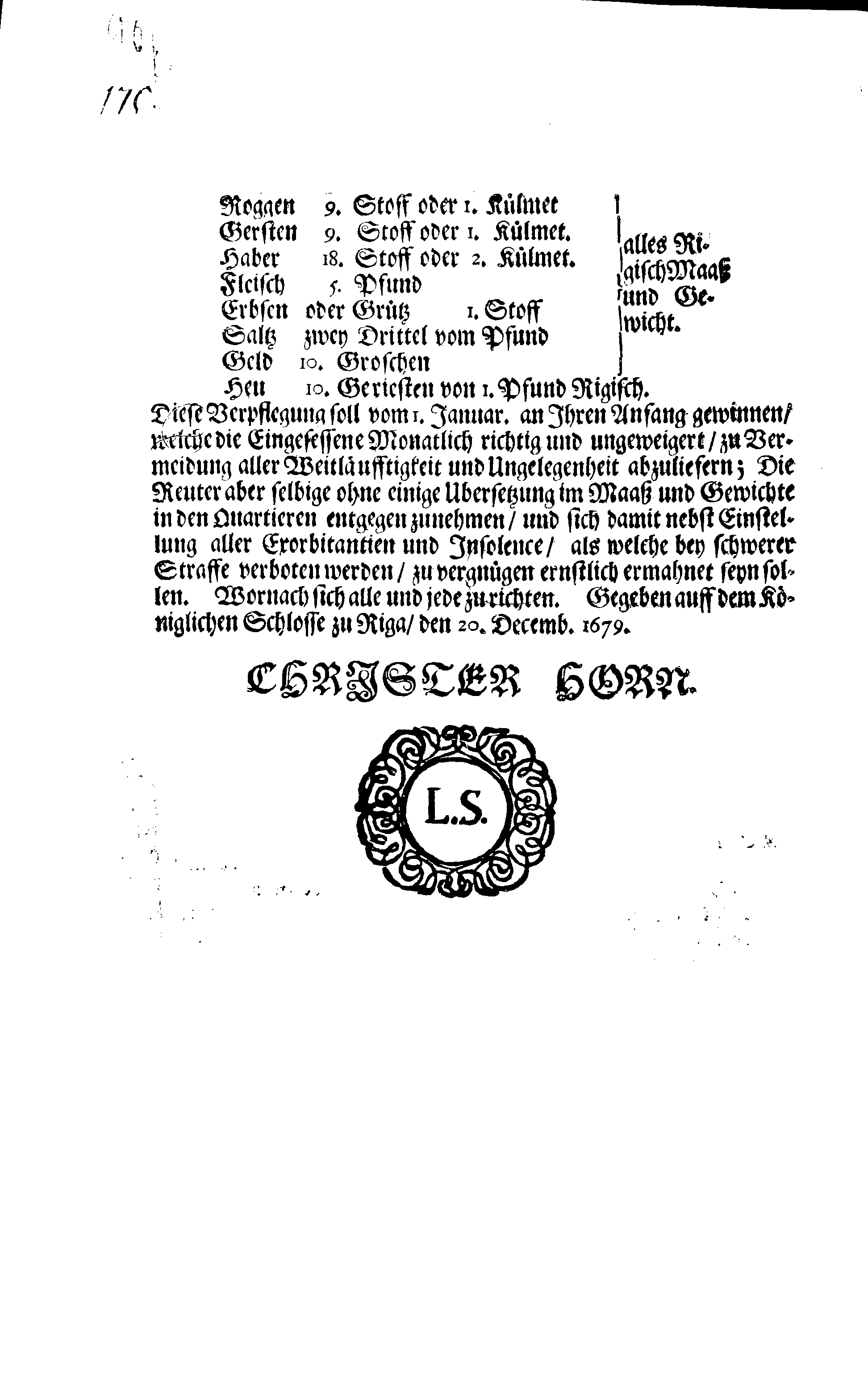 [Christer Horni korraldus]