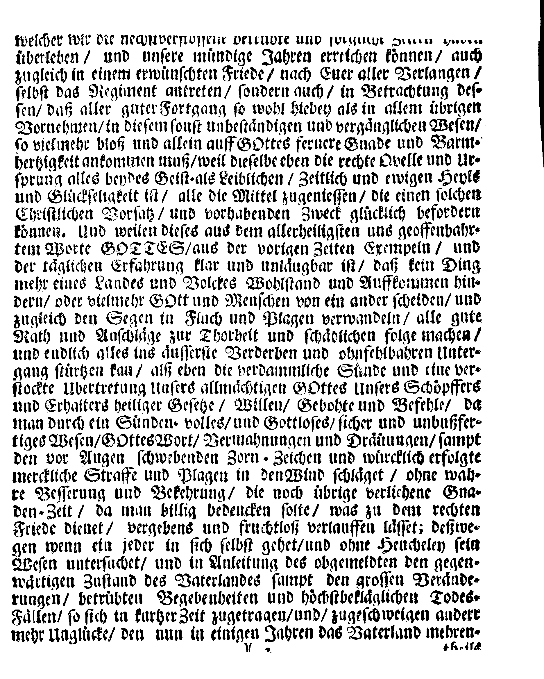 Ihrer Königl. Maytt: PLACAT Wegen Vier allgemeiner, Solennen, Danck-Fast-Buß- und Beht-Tage, die über das gantze Reich Schweden, dem Groß-Fürstenthumb Finland und alle der Krohn Schweden gehörige und unterliegende Fürstenthümer, Länder und Herrschafften feyerlich gehalten und begangen werden sollen, in gegenwärtigen 1698. Jahre