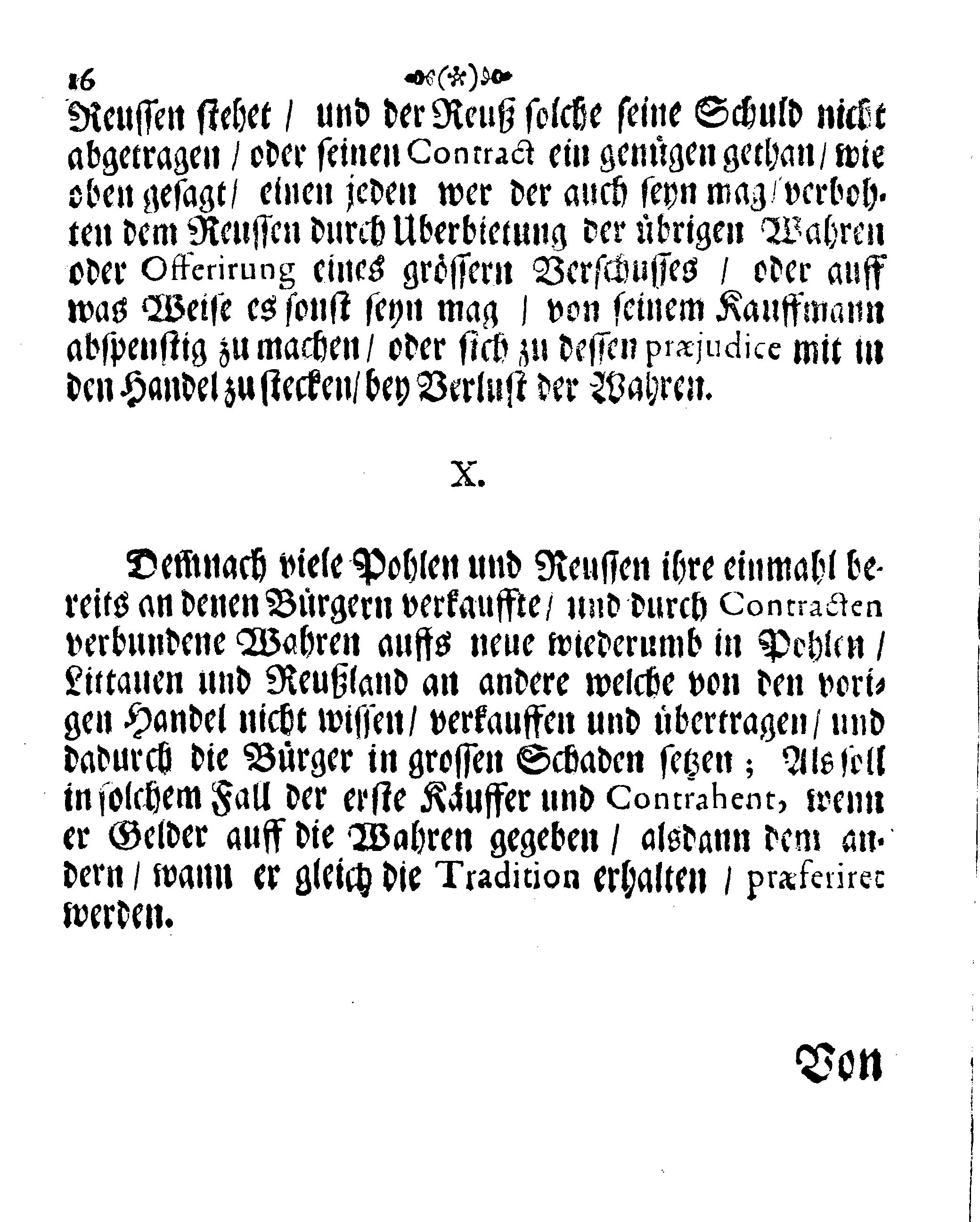 Ihrer Königl. Majest. Neu vermehrte und confirmirte Wette-Ordnung Dero Stadt Riga