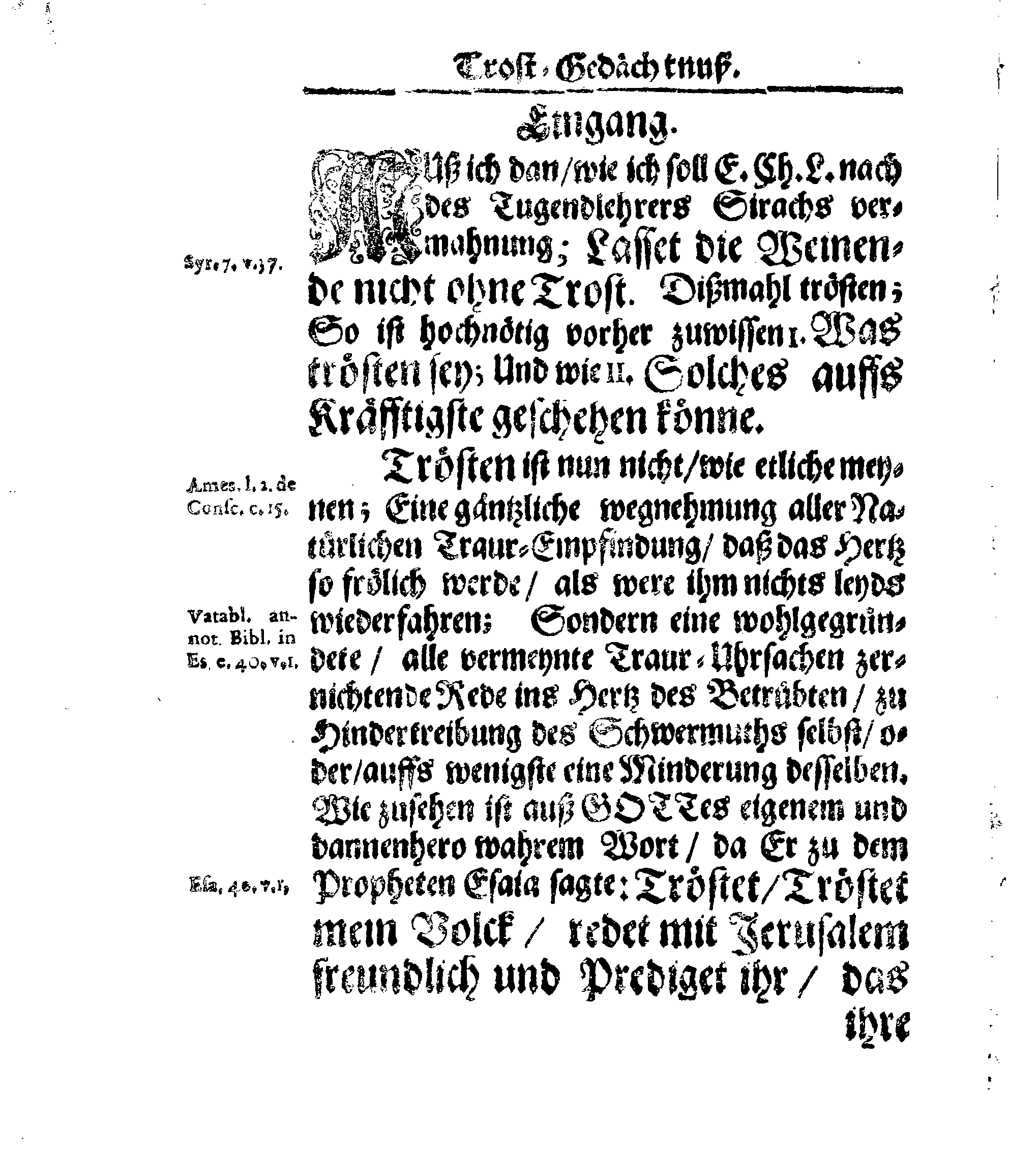 Christ-Gebürliche Klag-Trost- und Ehren-Gedächtniß Der Weyland Hochgebohrnen Gräffin und Frauen, Frauen ANNAE MARGARETHAE WRANGELIN, Gebohren von Haugwitz, Des Höchstgebohren Graffen und Herrn, Herrn CARL-GUSTAV-WRANGELS, … Frau Gemahlin.