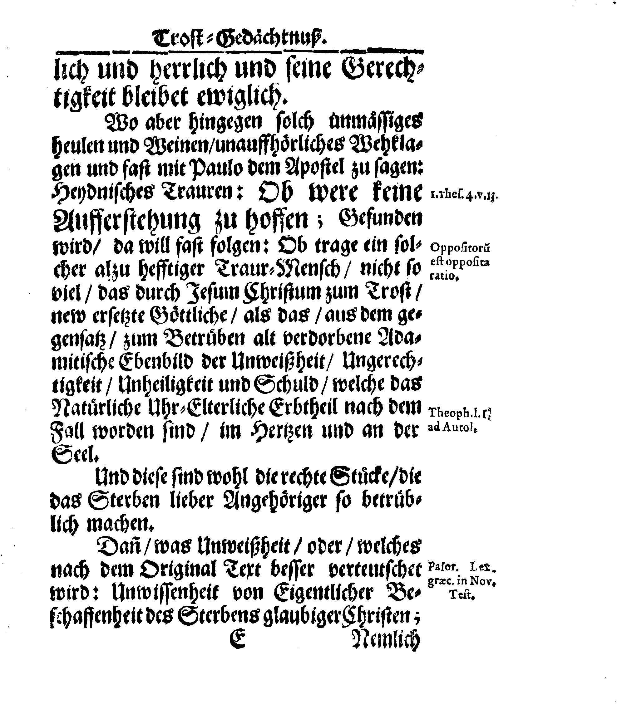 Christ-Gebürliche Klag-Trost- und Ehren-Gedächtniß Der Weyland Hochgebohrnen Gräffin und Frauen, Frauen ANNAE MARGARETHAE WRANGELIN, Gebohren von Haugwitz, Des Höchstgebohren Graffen und Herrn, Herrn CARL-GUSTAV-WRANGELS, … Frau Gemahlin.