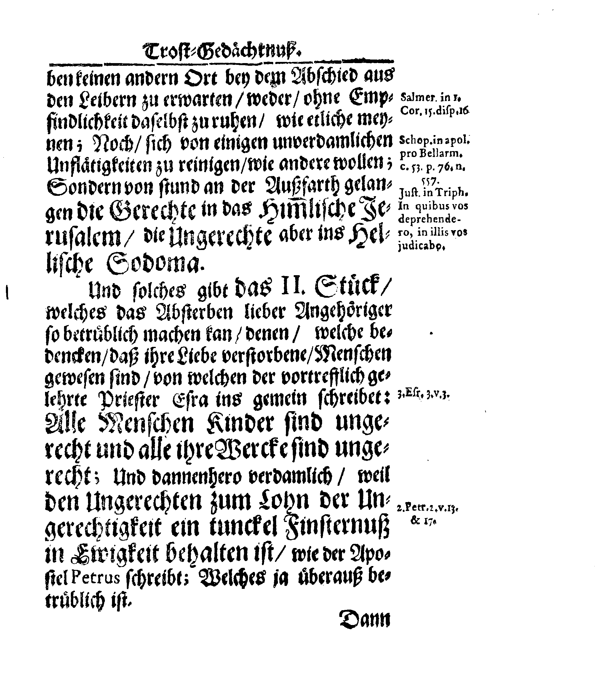 Christ-Gebürliche Klag-Trost- und Ehren-Gedächtniß Der Weyland Hochgebohrnen Gräffin und Frauen, Frauen ANNAE MARGARETHAE WRANGELIN, Gebohren von Haugwitz, Des Höchstgebohren Graffen und Herrn, Herrn CARL-GUSTAV-WRANGELS, … Frau Gemahlin.