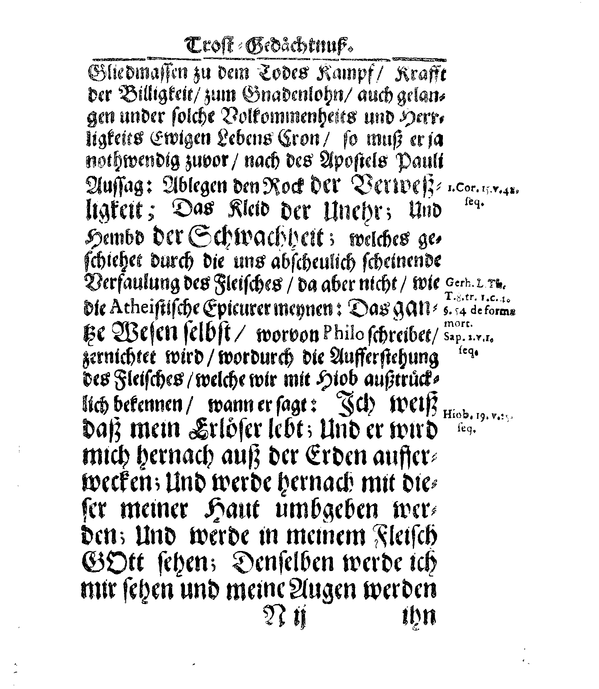 Christ-Gebürliche Klag-Trost- und Ehren-Gedächtniß Der Weyland Hochgebohrnen Gräffin und Frauen, Frauen ANNAE MARGARETHAE WRANGELIN, Gebohren von Haugwitz, Des Höchstgebohren Graffen und Herrn, Herrn CARL-GUSTAV-WRANGELS, … Frau Gemahlin.