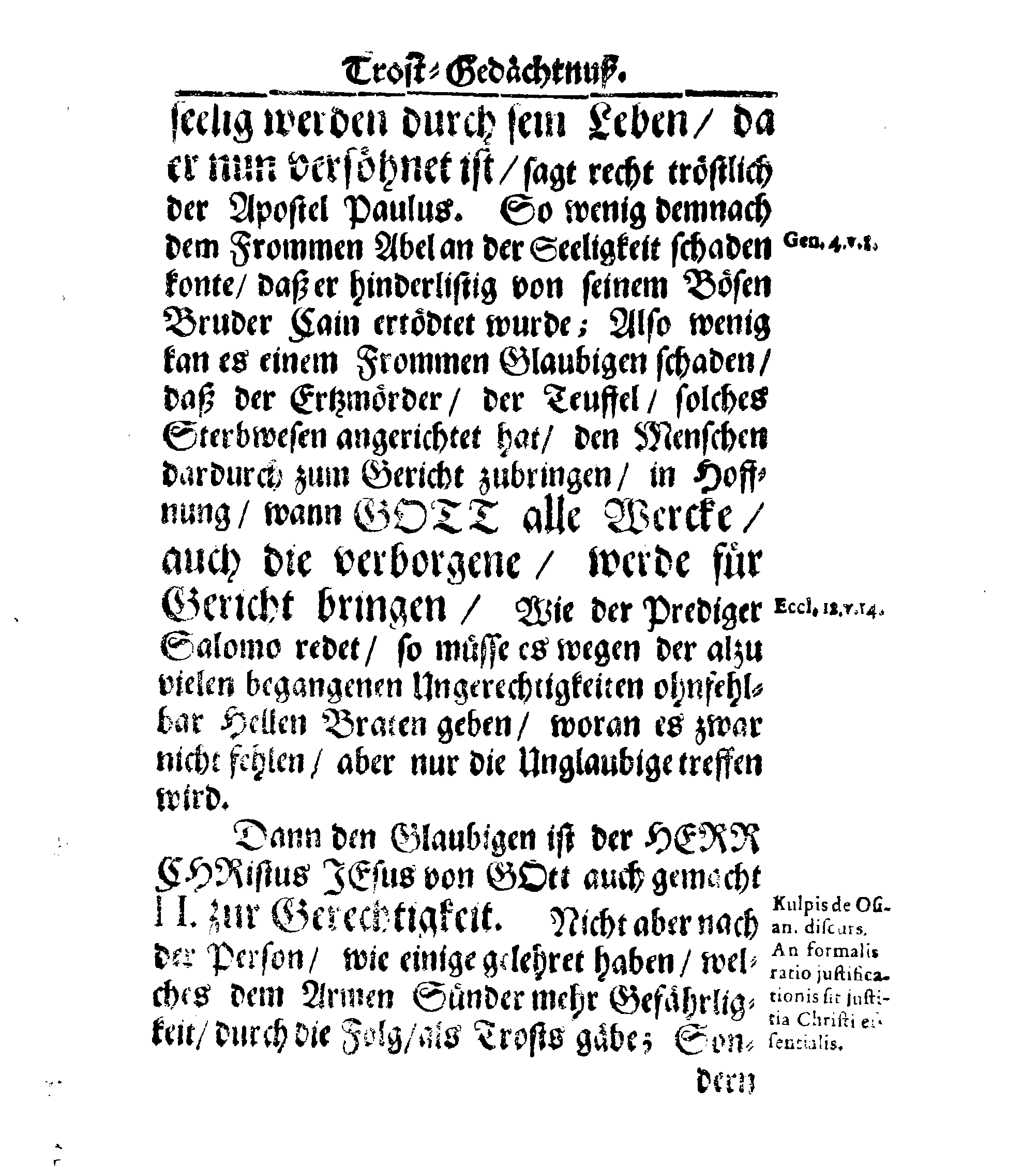 Christ-Gebürliche Klag-Trost- und Ehren-Gedächtniß Der Weyland Hochgebohrnen Gräffin und Frauen, Frauen ANNAE MARGARETHAE WRANGELIN, Gebohren von Haugwitz, Des Höchstgebohren Graffen und Herrn, Herrn CARL-GUSTAV-WRANGELS, … Frau Gemahlin.