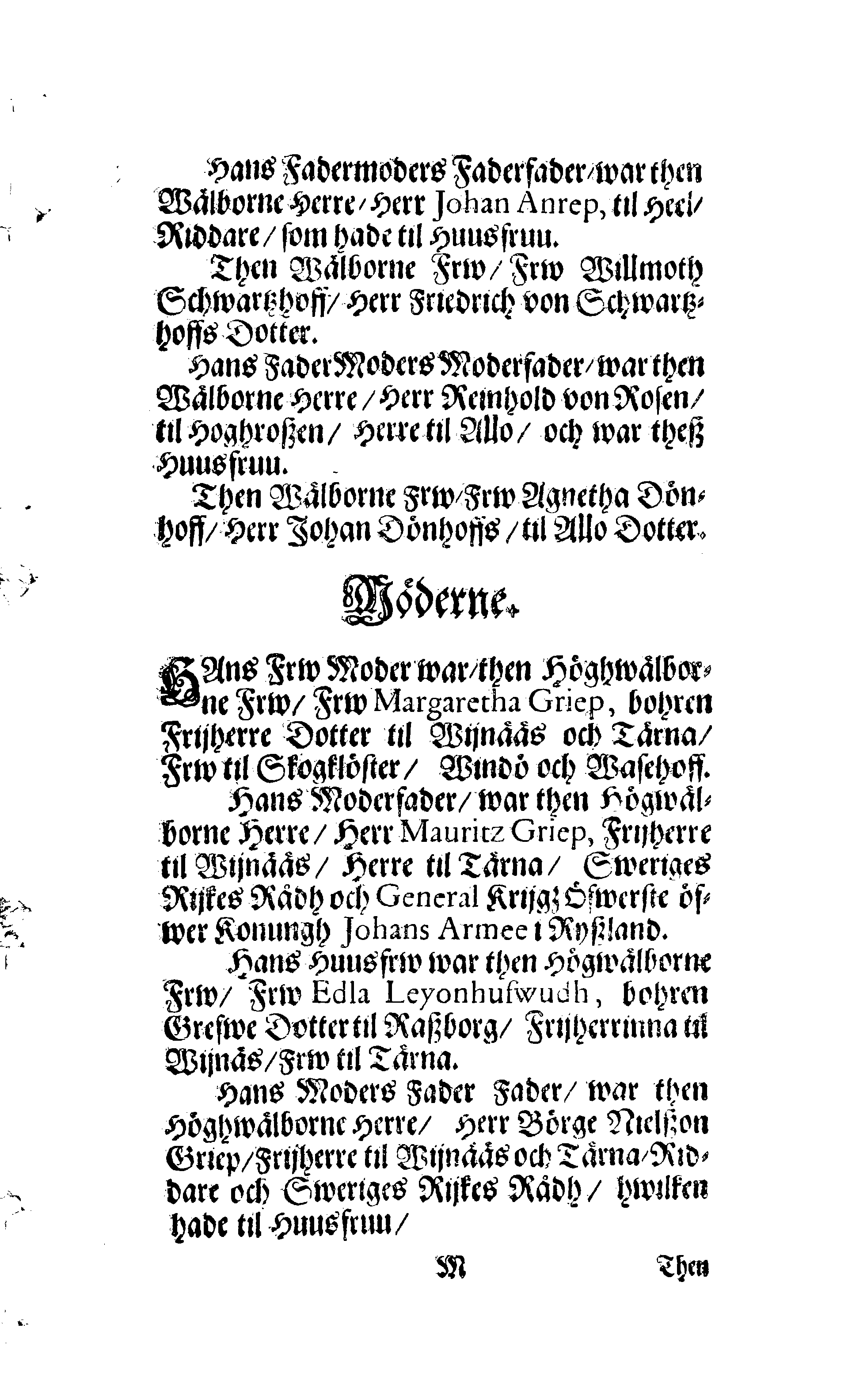 Der Sehl. Seelen hertzliche Dancksagung; das GOtt in so vielen Gefährlichkeitten selbe so gnädig bewahret und den entseelten Cörper auß abgelegenen Orten zu seiner Ruhekammer hat kommen lassen wollen. Welche auß Des Weilandt Erleuchteten und Hochgebohrnen Graffen und Herren, H. Carol Gustaff Wrangels, … Hochansehnliche LeichBegänckniß, den 1. Decembr. Anno 1680. gehalten, in einer Traur-Music, auss unterthäniger Schuldigkeit, gesungen und abgefaßet von einen alten Domestiquen Diener