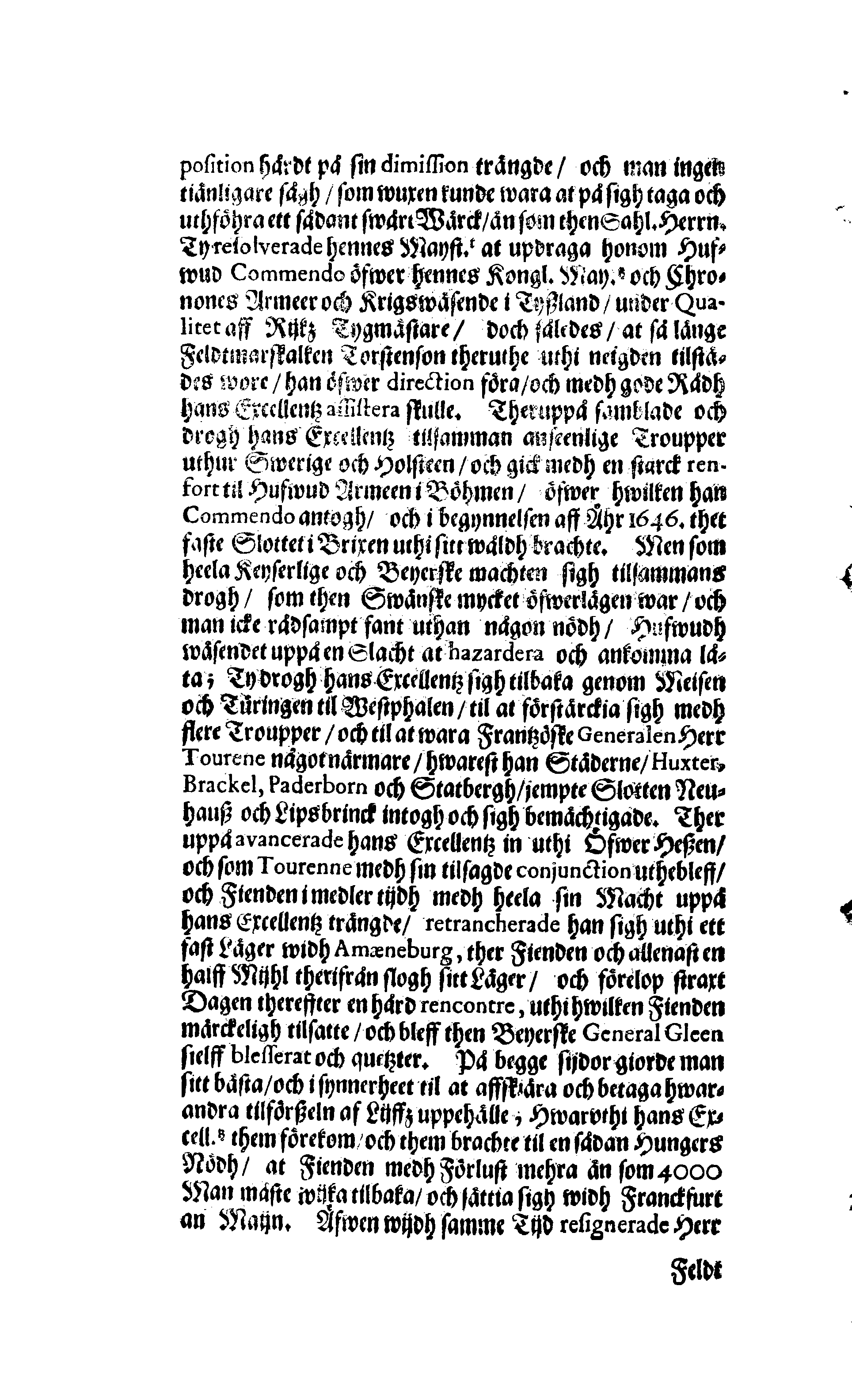 Der Sehl. Seelen hertzliche Dancksagung; das GOtt in so vielen Gefährlichkeitten selbe so gnädig bewahret und den entseelten Cörper auß abgelegenen Orten zu seiner Ruhekammer hat kommen lassen wollen. Welche auß Des Weilandt Erleuchteten und Hochgebohrnen Graffen und Herren, H. Carol Gustaff Wrangels, … Hochansehnliche LeichBegänckniß, den 1. Decembr. Anno 1680. gehalten, in einer Traur-Music, auss unterthäniger Schuldigkeit, gesungen und abgefaßet von einen alten Domestiquen Diener