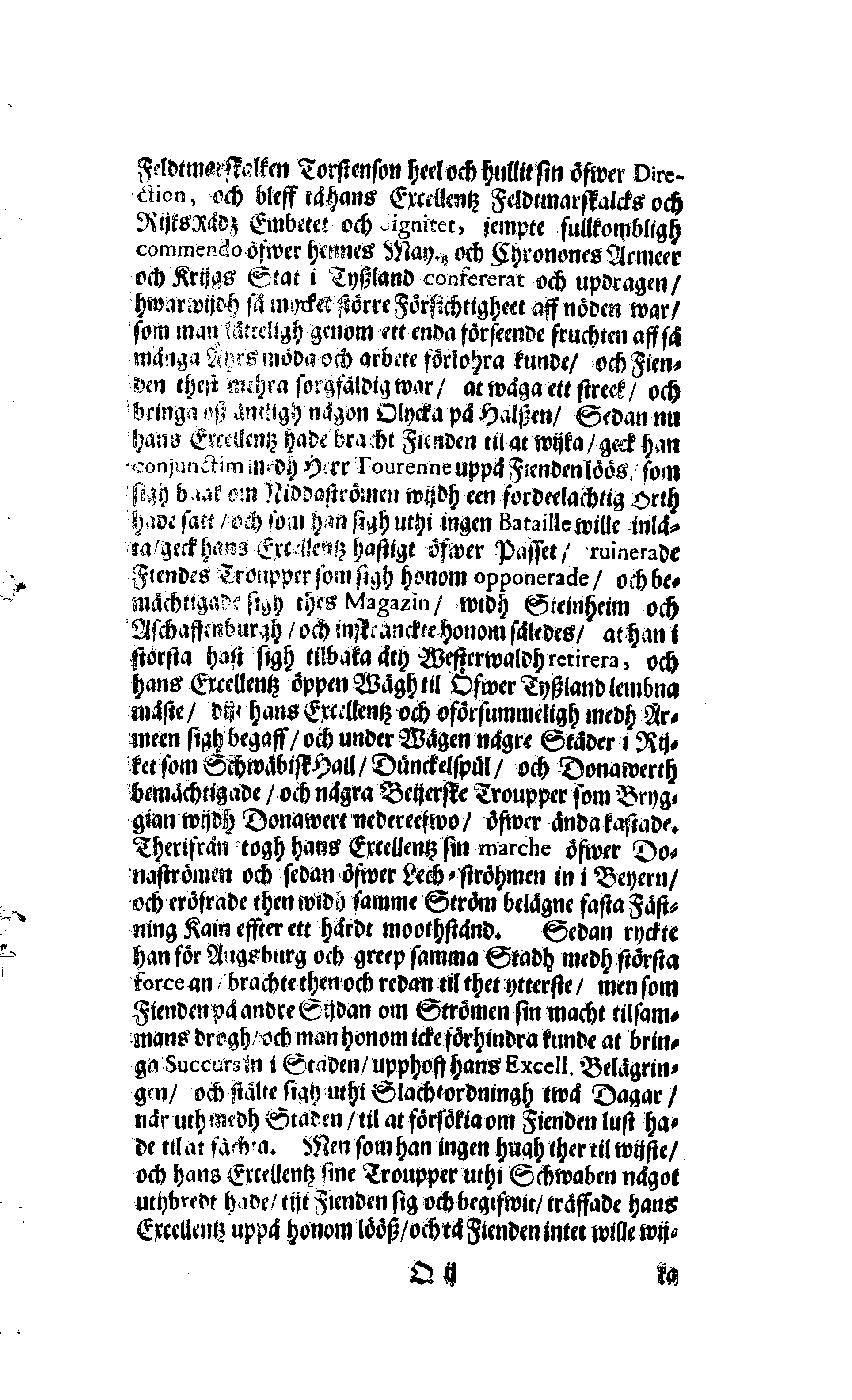 Der Sehl. Seelen hertzliche Dancksagung; das GOtt in so vielen Gefährlichkeitten selbe so gnädig bewahret und den entseelten Cörper auß abgelegenen Orten zu seiner Ruhekammer hat kommen lassen wollen. Welche auß Des Weilandt Erleuchteten und Hochgebohrnen Graffen und Herren, H. Carol Gustaff Wrangels, … Hochansehnliche LeichBegänckniß, den 1. Decembr. Anno 1680. gehalten, in einer Traur-Music, auss unterthäniger Schuldigkeit, gesungen und abgefaßet von einen alten Domestiquen Diener