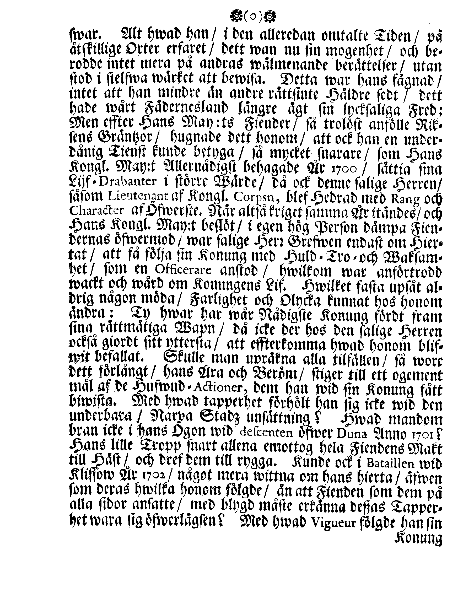 Höga Guds Barnas Tanckar, Då Hans Kongl. Maij:tz wår Allernådigste KONUNGS Fordom, Troo Man, Capitaine Lieutenant af des Lijf-Drabanter och General Major af Cavallerie, Den Högwälborne Herren och Grefwen, Grefwe CARL WRANGEL, … Blef med Christelige Ceremonier begrafwen uthi Kyrckian i Ketzschav i Sachsen
