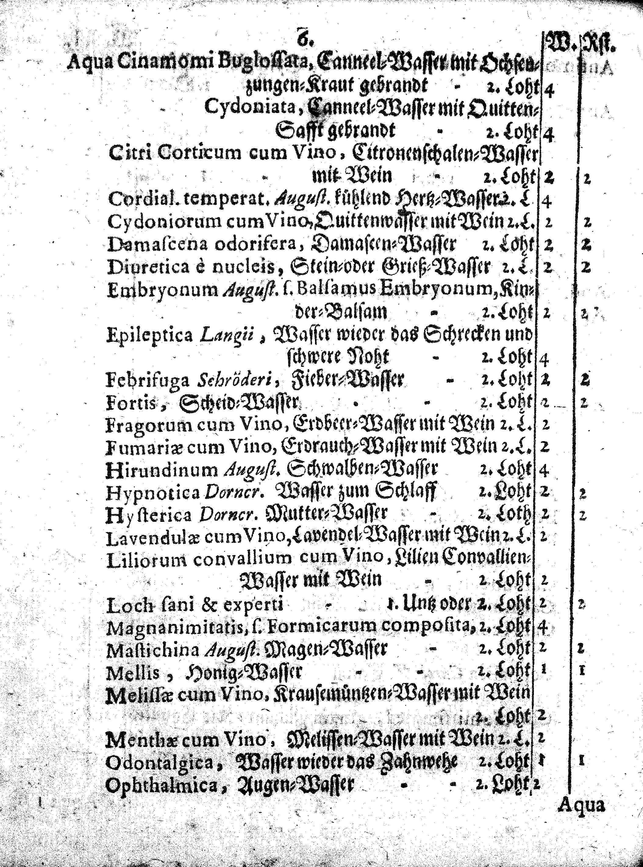 E. E. Raths Der Königl. Stadt Reval Eingeführte Apotheker-Ordnung und TAXA