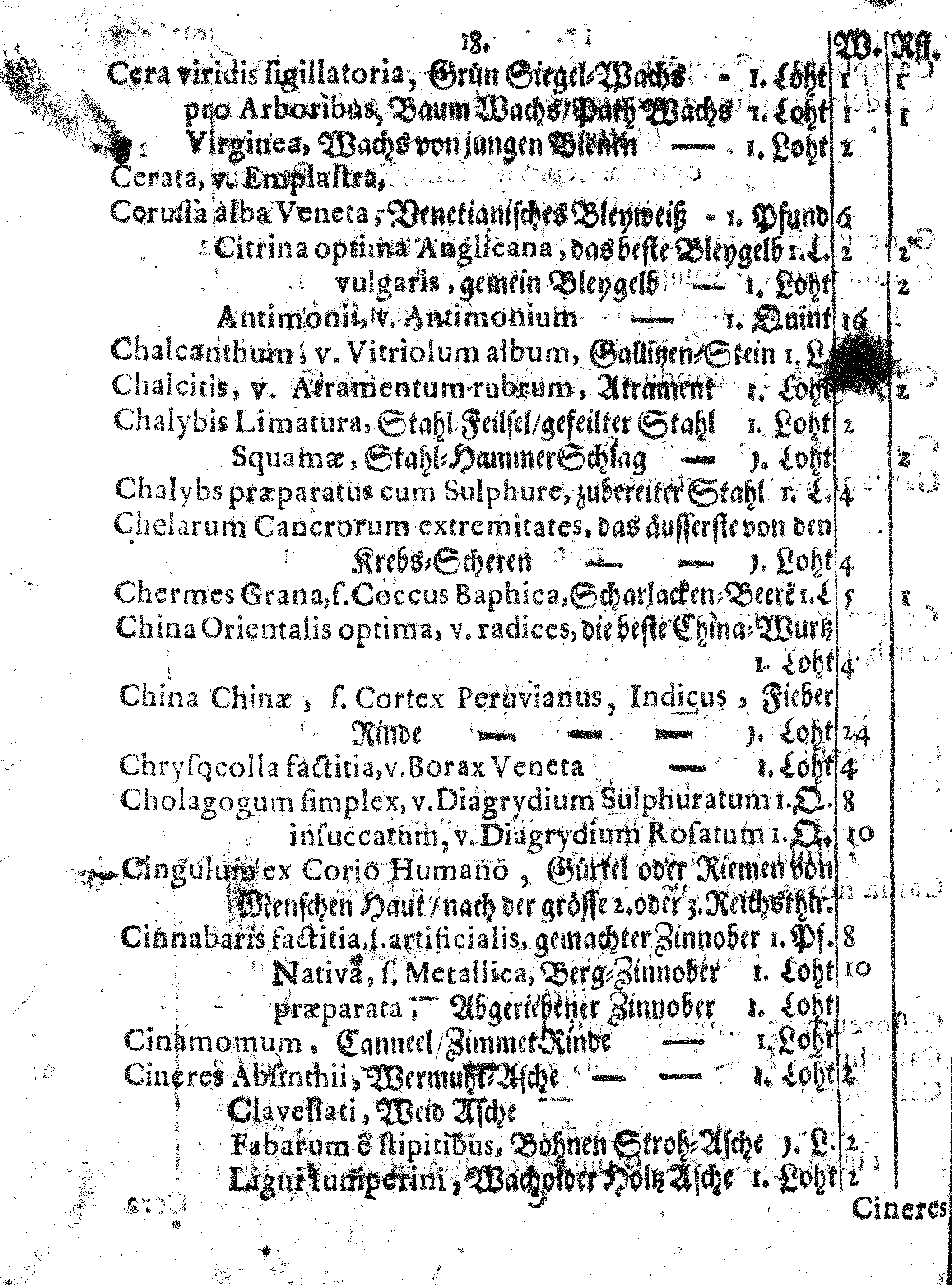 E. E. Raths Der Königl. Stadt Reval Eingeführte Apotheker-Ordnung und TAXA