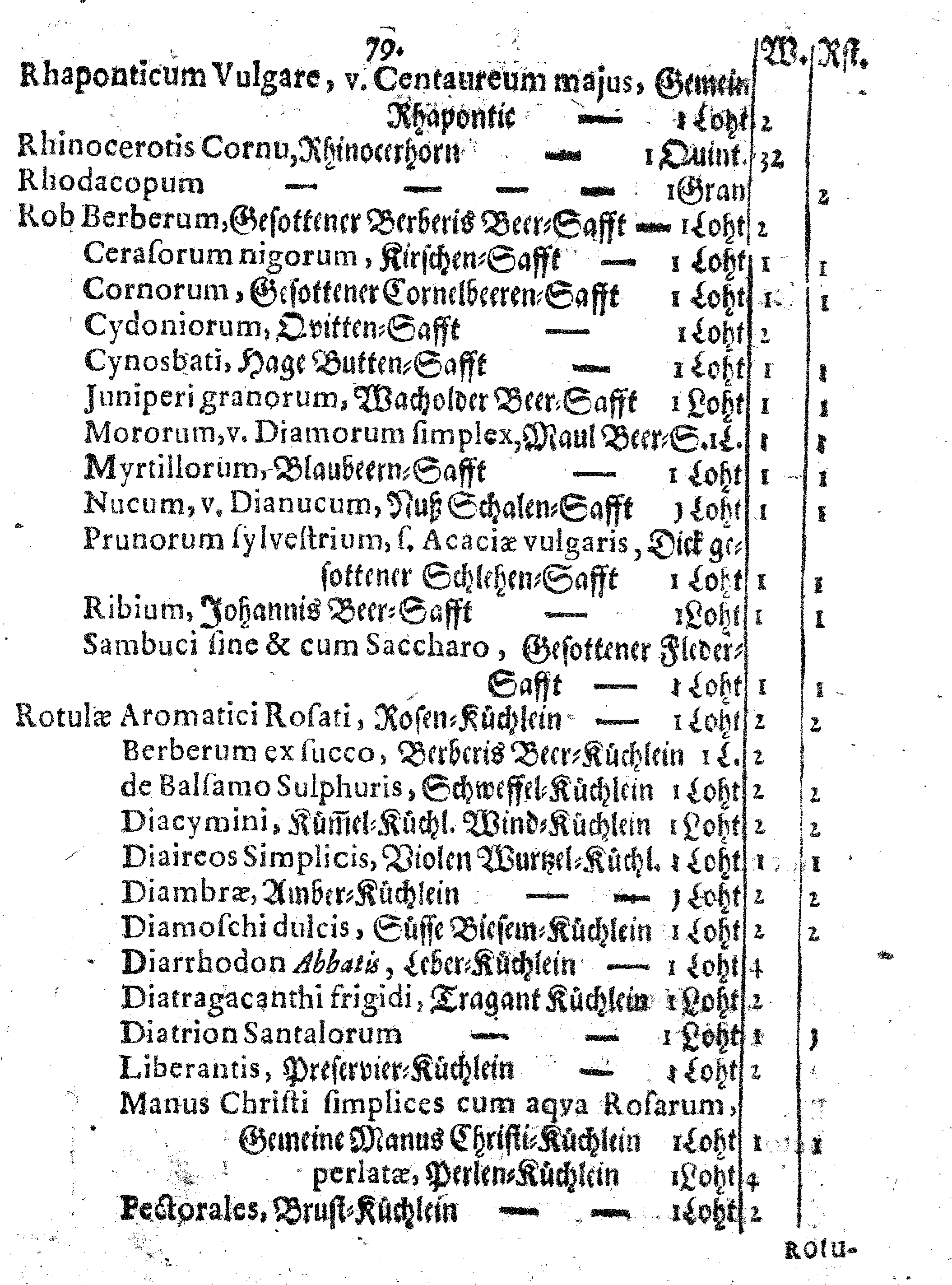 E. E. Raths Der Königl. Stadt Reval Eingeführte Apotheker-Ordnung und TAXA