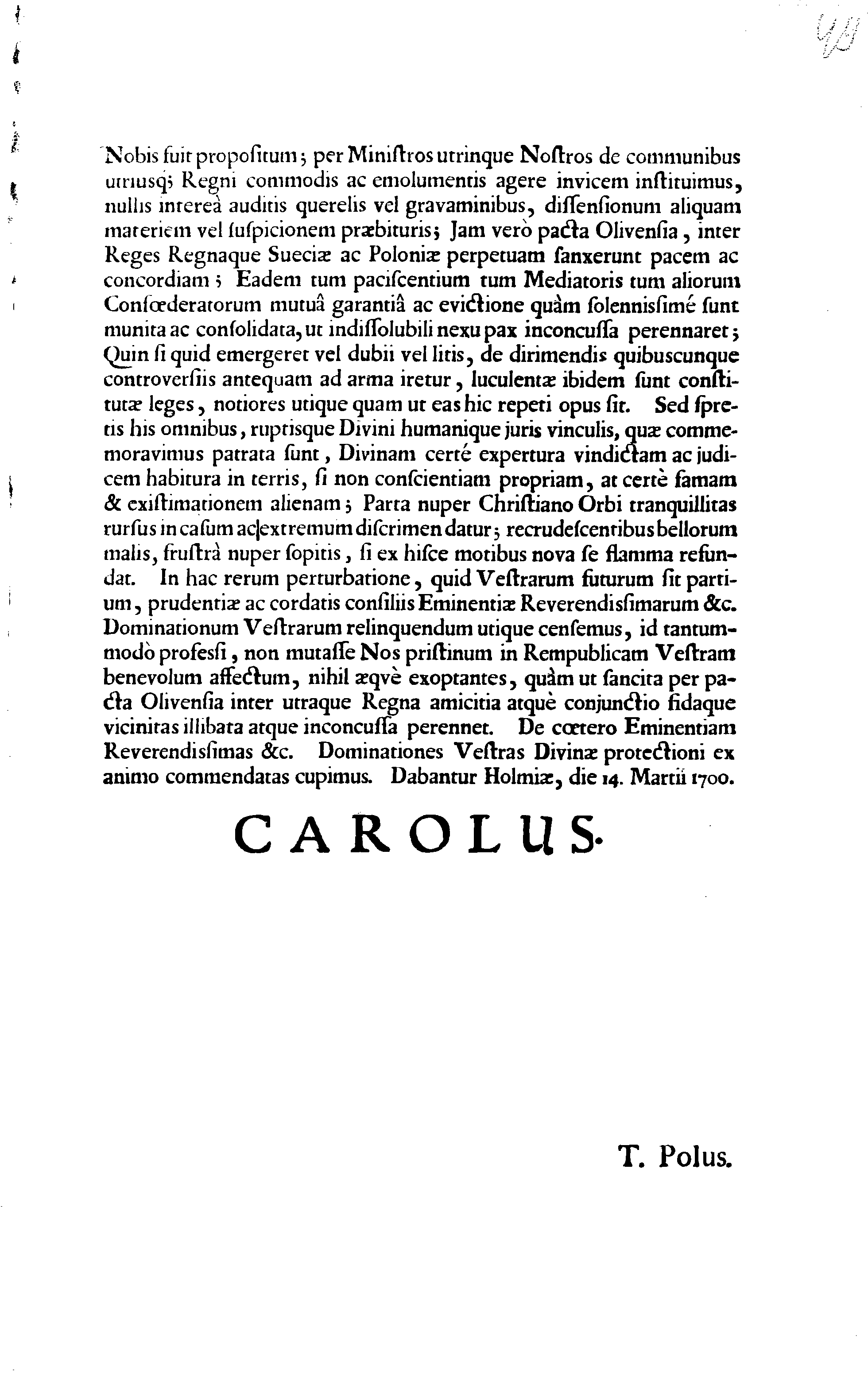 Ad Senatores & Ordines Regni Poloniae