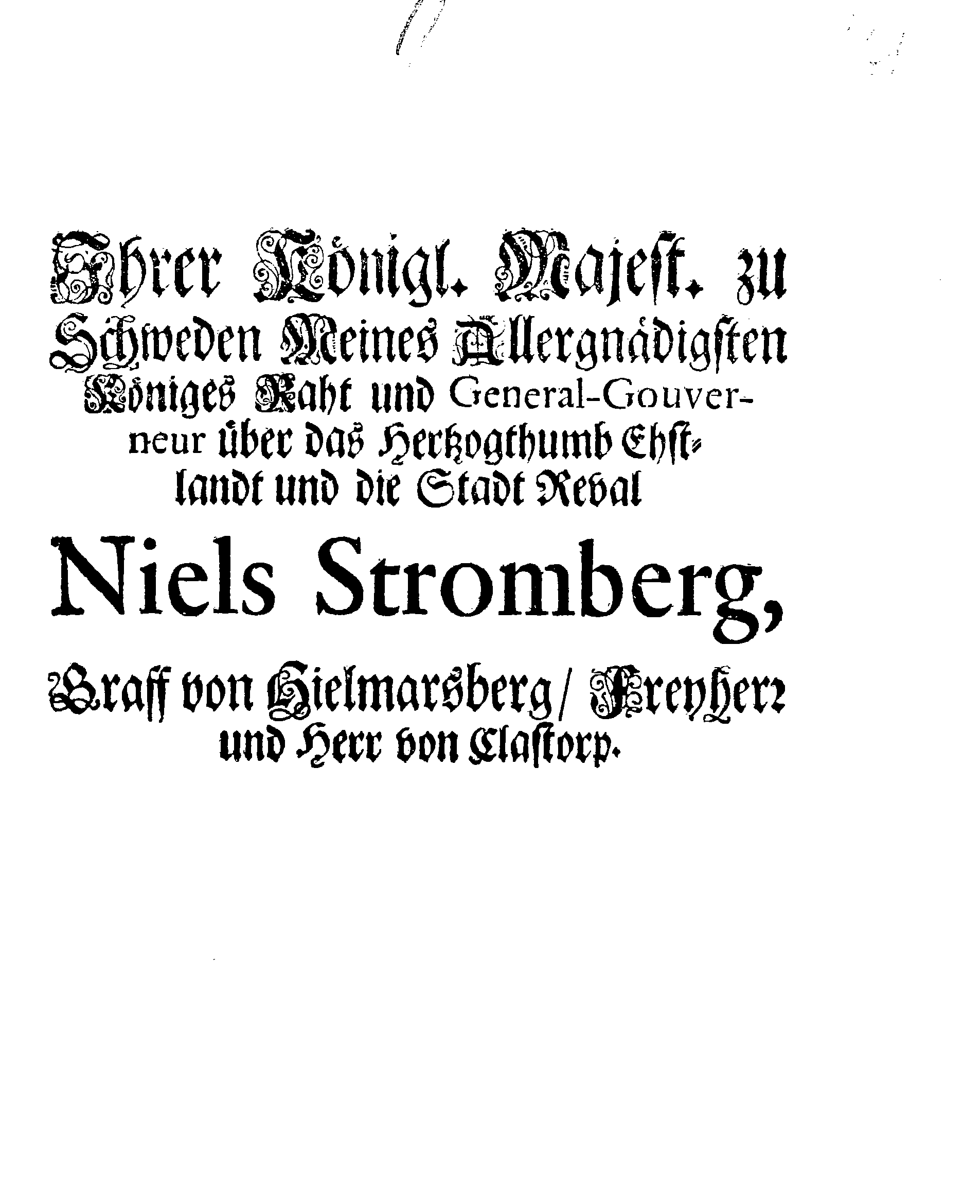 [Nils Strombergi korraldus]