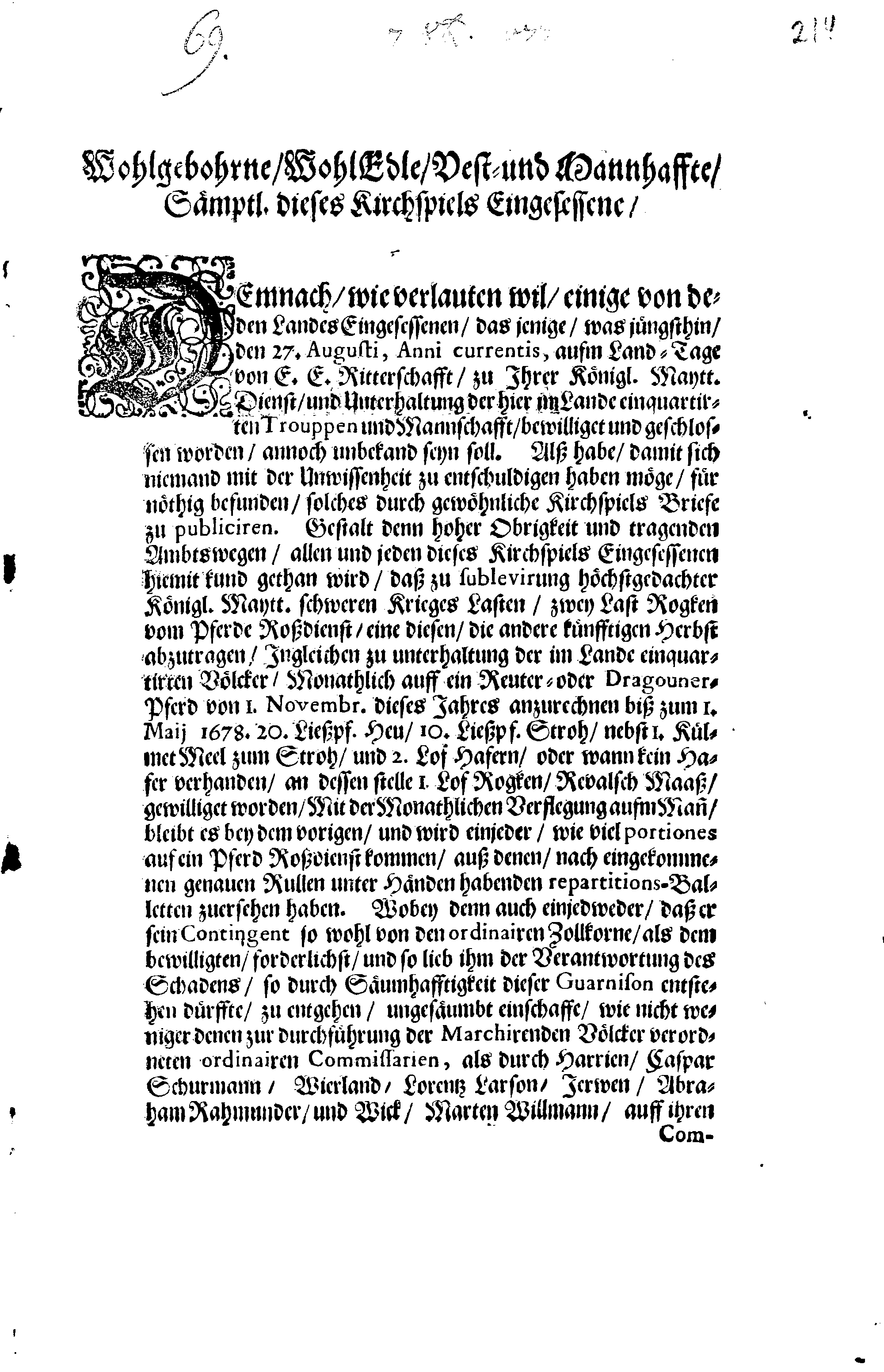 [Anders Torstenssoni korraldus]