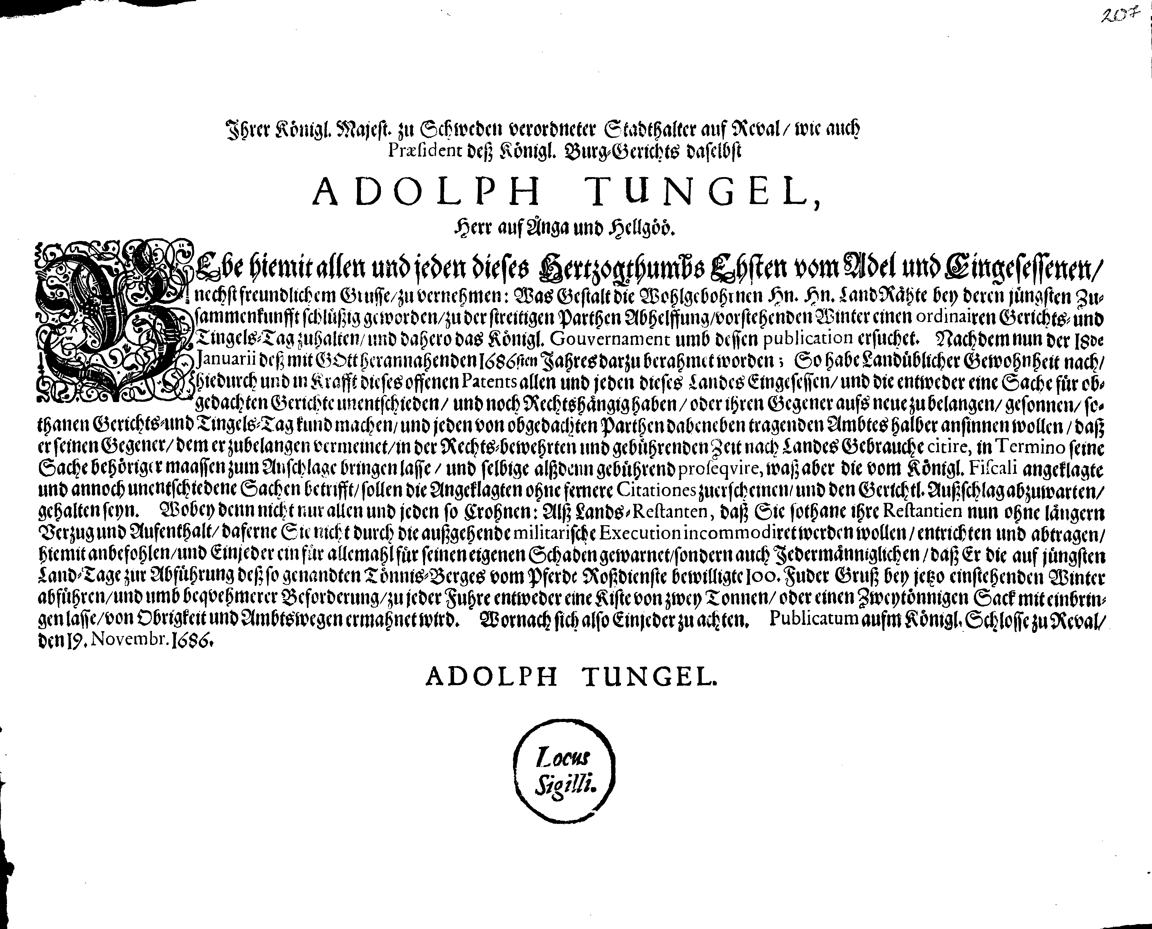 [Adolf Tungeli korraldus]