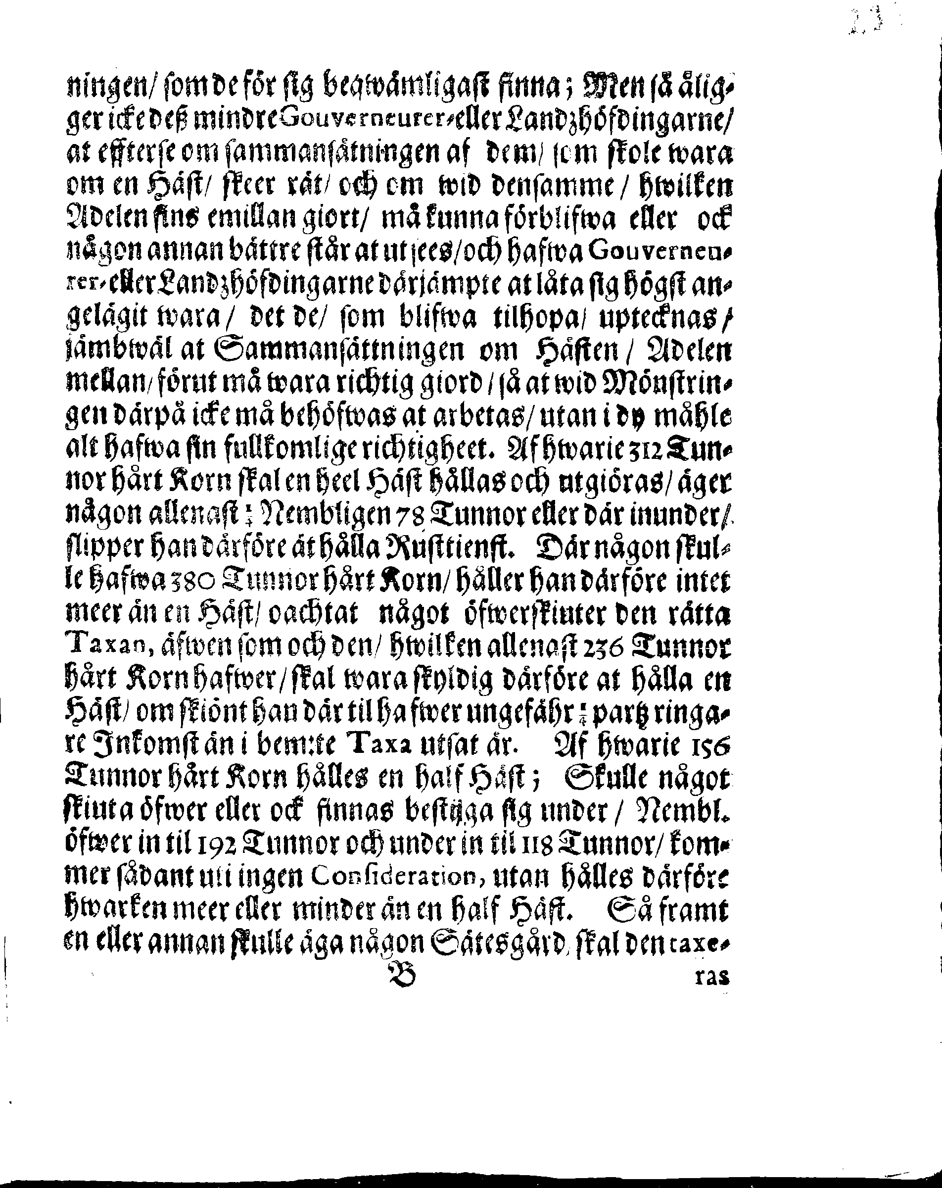 Kongl. May:tz Rusttiensts Ordning, Angående Ridderskapet och Adelen uti Skåne, Halland, Bleking och Bahuus Lähn