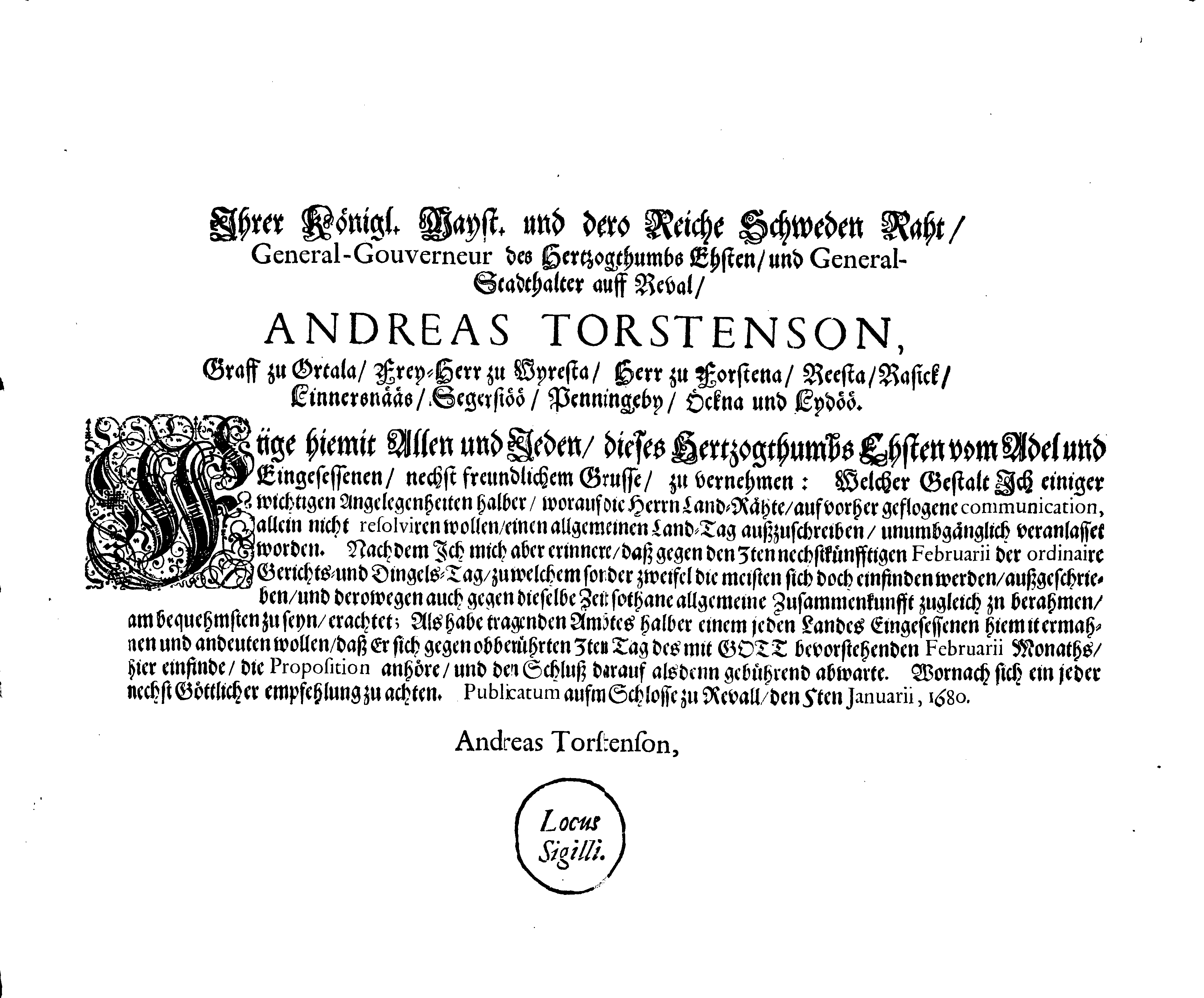 [Anders Torstenssoni korraldus]