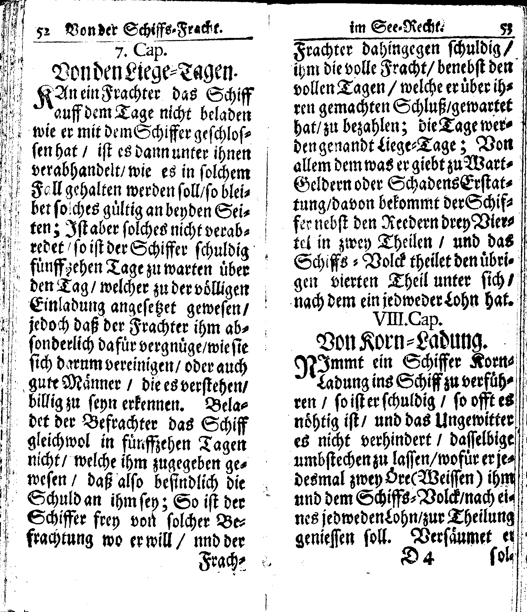 Der reiche Schweden See-Recht Welches von dem Großmächtigsten Könige und Herrn, Hn. CARL dem Eilfften, Der Schwedn, Gothen und Wenden Könige, [etc.] [etc.] [etc.] Im Jahr nach Christi Gebuhrt, 1667. ist verordnet worden. In Teutscher Sprache Ao.1670. in Wißmar gedruckt. Nunmehro aber auffs neue mit Fleiß übersehen, und verbessert, Auch mit vielen nach der Zeit ausgegangenen Königl. Schwedischen Verordnungen, denn Kauff-Leuten, Schiffern, Reedern, bey der See-Fahrt, zur Nachricht, vermehret, Und nach vieler Verlangen in kleinerem Format neu auffgelegt worden