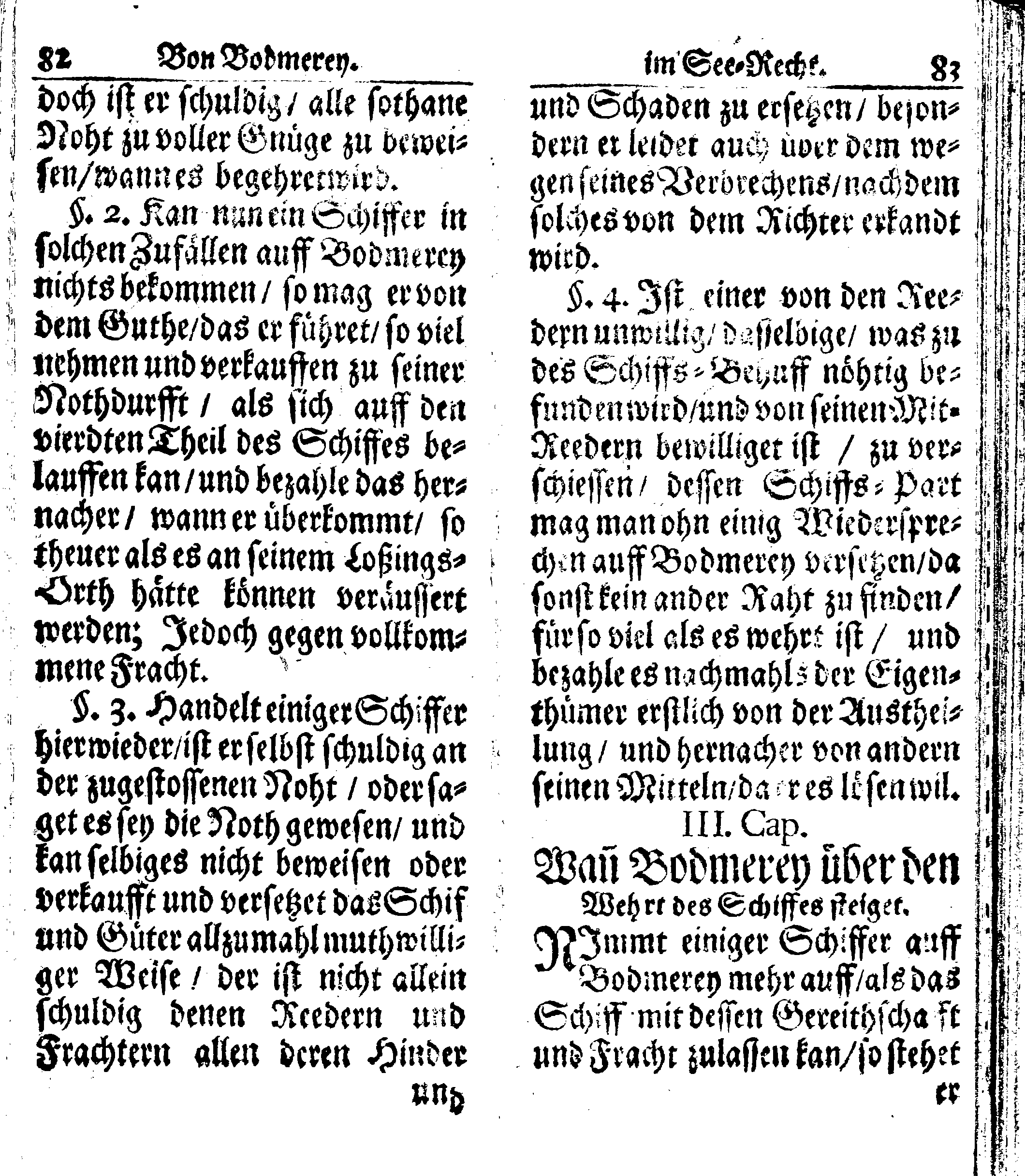 Der reiche Schweden See-Recht Welches von dem Großmächtigsten Könige und Herrn, Hn. CARL dem Eilfften, Der Schwedn, Gothen und Wenden Könige, [etc.] [etc.] [etc.] Im Jahr nach Christi Gebuhrt, 1667. ist verordnet worden. In Teutscher Sprache Ao.1670. in Wißmar gedruckt. Nunmehro aber auffs neue mit Fleiß übersehen, und verbessert, Auch mit vielen nach der Zeit ausgegangenen Königl. Schwedischen Verordnungen, denn Kauff-Leuten, Schiffern, Reedern, bey der See-Fahrt, zur Nachricht, vermehret, Und nach vieler Verlangen in kleinerem Format neu auffgelegt worden