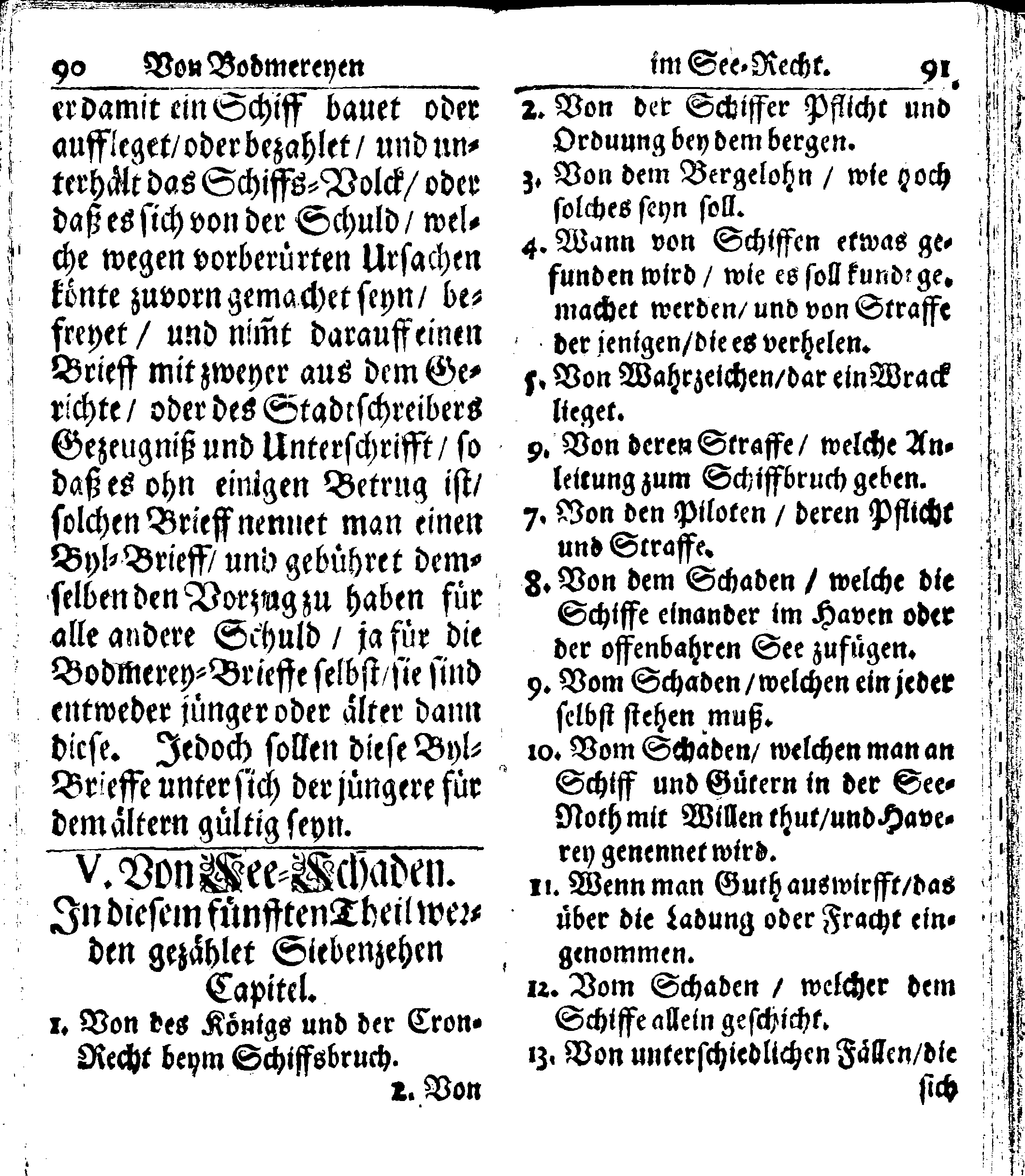 Der reiche Schweden See-Recht Welches von dem Großmächtigsten Könige und Herrn, Hn. CARL dem Eilfften, Der Schwedn, Gothen und Wenden Könige, [etc.] [etc.] [etc.] Im Jahr nach Christi Gebuhrt, 1667. ist verordnet worden. In Teutscher Sprache Ao.1670. in Wißmar gedruckt. Nunmehro aber auffs neue mit Fleiß übersehen, und verbessert, Auch mit vielen nach der Zeit ausgegangenen Königl. Schwedischen Verordnungen, denn Kauff-Leuten, Schiffern, Reedern, bey der See-Fahrt, zur Nachricht, vermehret, Und nach vieler Verlangen in kleinerem Format neu auffgelegt worden