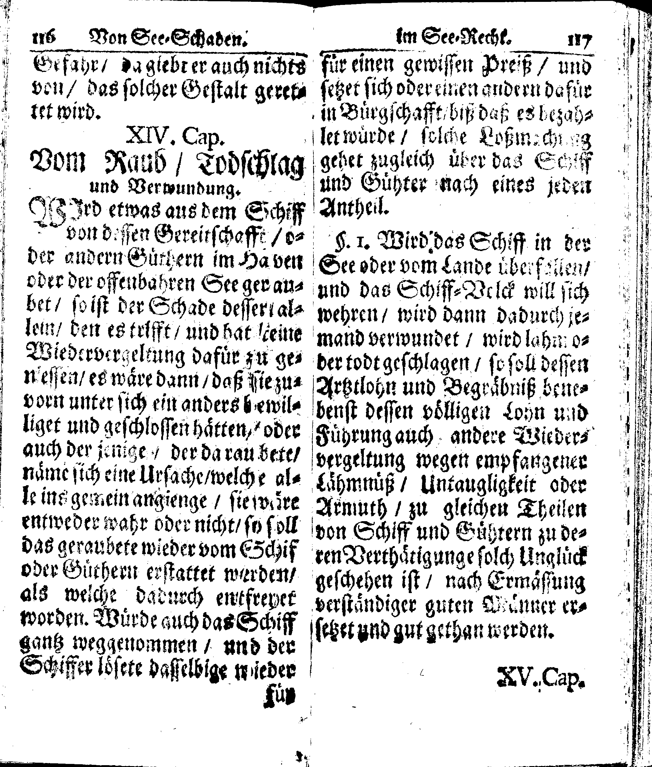 Der reiche Schweden See-Recht Welches von dem Großmächtigsten Könige und Herrn, Hn. CARL dem Eilfften, Der Schwedn, Gothen und Wenden Könige, [etc.] [etc.] [etc.] Im Jahr nach Christi Gebuhrt, 1667. ist verordnet worden. In Teutscher Sprache Ao.1670. in Wißmar gedruckt. Nunmehro aber auffs neue mit Fleiß übersehen, und verbessert, Auch mit vielen nach der Zeit ausgegangenen Königl. Schwedischen Verordnungen, denn Kauff-Leuten, Schiffern, Reedern, bey der See-Fahrt, zur Nachricht, vermehret, Und nach vieler Verlangen in kleinerem Format neu auffgelegt worden