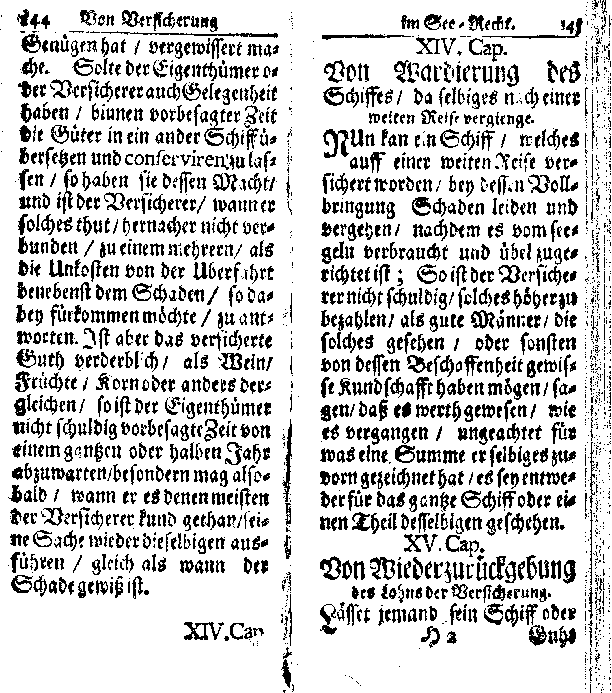 Der reiche Schweden See-Recht Welches von dem Großmächtigsten Könige und Herrn, Hn. CARL dem Eilfften, Der Schwedn, Gothen und Wenden Könige, [etc.] [etc.] [etc.] Im Jahr nach Christi Gebuhrt, 1667. ist verordnet worden. In Teutscher Sprache Ao.1670. in Wißmar gedruckt. Nunmehro aber auffs neue mit Fleiß übersehen, und verbessert, Auch mit vielen nach der Zeit ausgegangenen Königl. Schwedischen Verordnungen, denn Kauff-Leuten, Schiffern, Reedern, bey der See-Fahrt, zur Nachricht, vermehret, Und nach vieler Verlangen in kleinerem Format neu auffgelegt worden