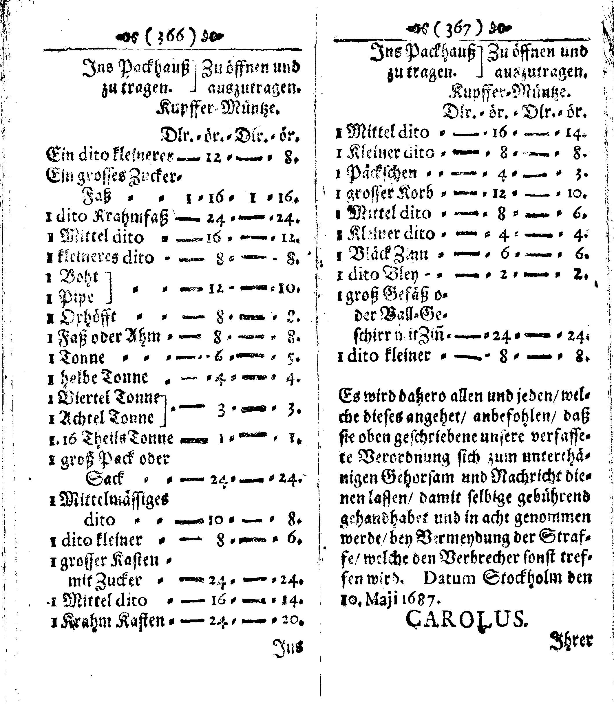Der reiche Schweden See-Recht Welches von dem Großmächtigsten Könige und Herrn, Hn. CARL dem Eilfften, Der Schwedn, Gothen und Wenden Könige, [etc.] [etc.] [etc.] Im Jahr nach Christi Gebuhrt, 1667. ist verordnet worden. In Teutscher Sprache Ao.1670. in Wißmar gedruckt. Nunmehro aber auffs neue mit Fleiß übersehen, und verbessert, Auch mit vielen nach der Zeit ausgegangenen Königl. Schwedischen Verordnungen, denn Kauff-Leuten, Schiffern, Reedern, bey der See-Fahrt, zur Nachricht, vermehret, Und nach vieler Verlangen in kleinerem Format neu auffgelegt worden