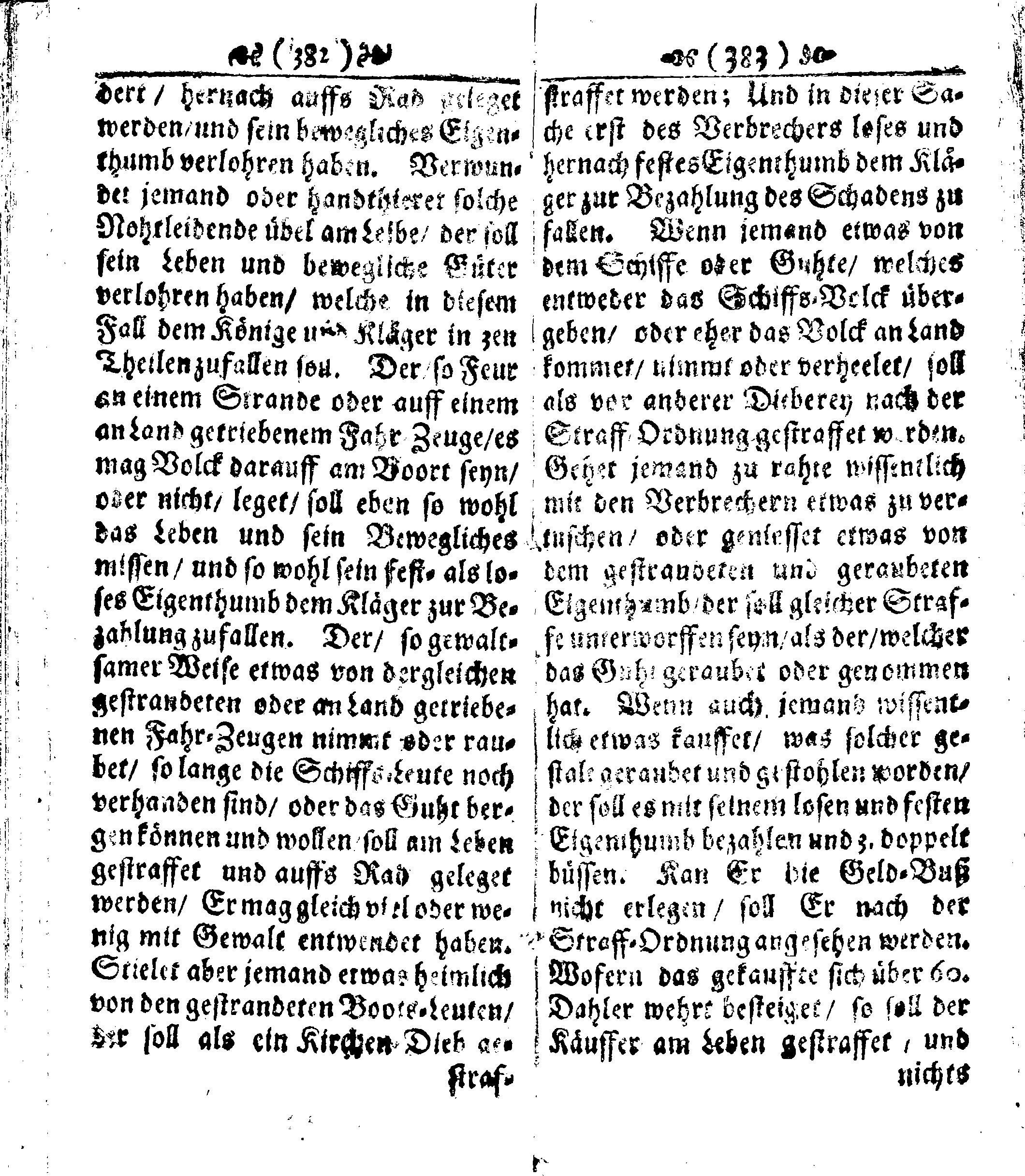 Der reiche Schweden See-Recht Welches von dem Großmächtigsten Könige und Herrn, Hn. CARL dem Eilfften, Der Schwedn, Gothen und Wenden Könige, [etc.] [etc.] [etc.] Im Jahr nach Christi Gebuhrt, 1667. ist verordnet worden. In Teutscher Sprache Ao.1670. in Wißmar gedruckt. Nunmehro aber auffs neue mit Fleiß übersehen, und verbessert, Auch mit vielen nach der Zeit ausgegangenen Königl. Schwedischen Verordnungen, denn Kauff-Leuten, Schiffern, Reedern, bey der See-Fahrt, zur Nachricht, vermehret, Und nach vieler Verlangen in kleinerem Format neu auffgelegt worden