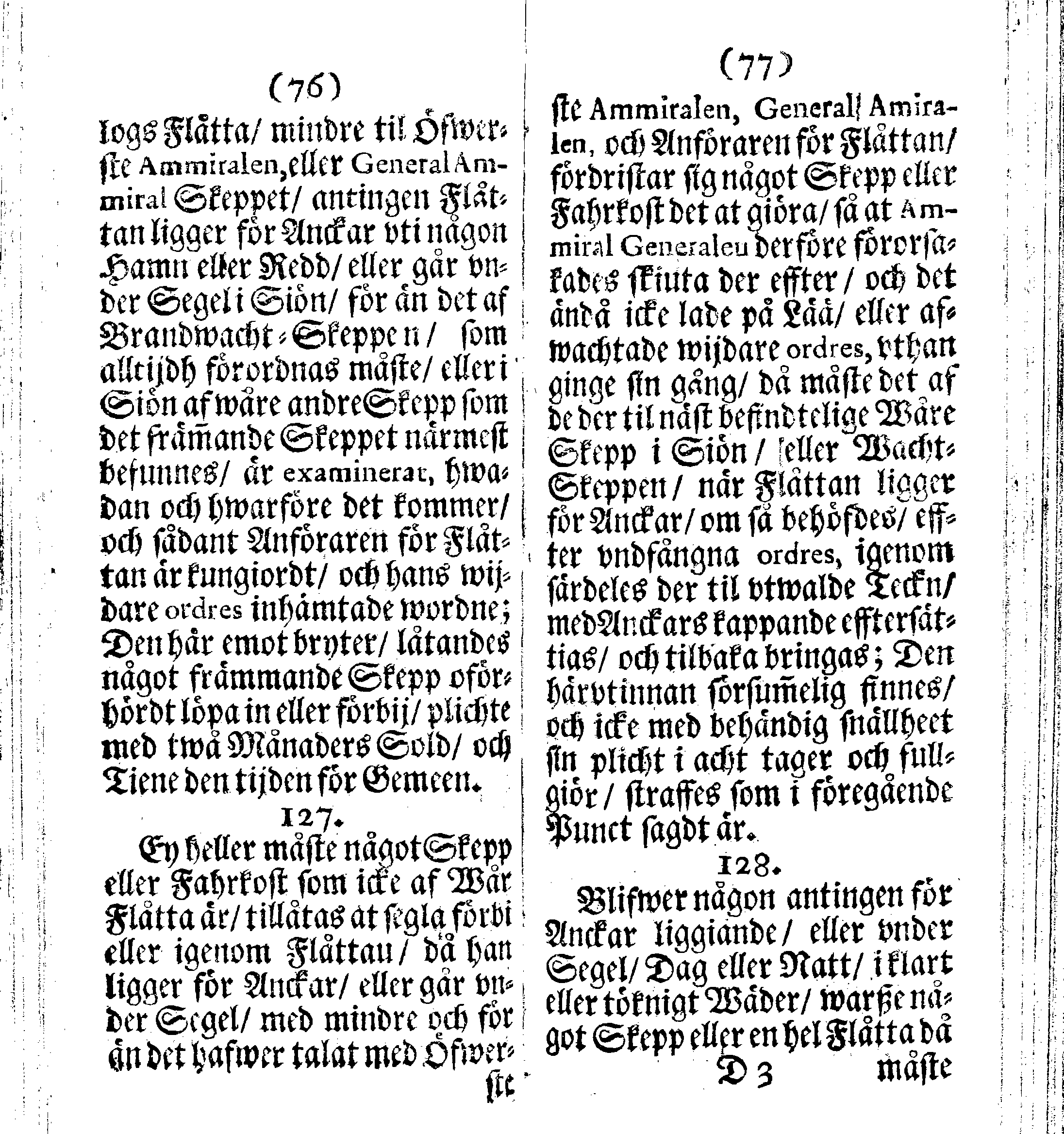 Siö-Lagh: Som Then Stoormächtigste Konung och Herre Her CARL then Elffte, Sweriges, Göthes och Wändes Konung, [etc.] Åhr 1667 hafwer låtit författa, Af Trycket utgå och Publicera. Nu effter mångens Begäran i mindre Format, af nyo omtryckt, Med Förökning af åtskillige Kongl. May:tz Stadgar och Förordningar. Angående Alt hwad Kiöpman, Redare, Skippare och Lodzmän, wid Skip-Farten; for In- och Utgående, böra i Acht taga