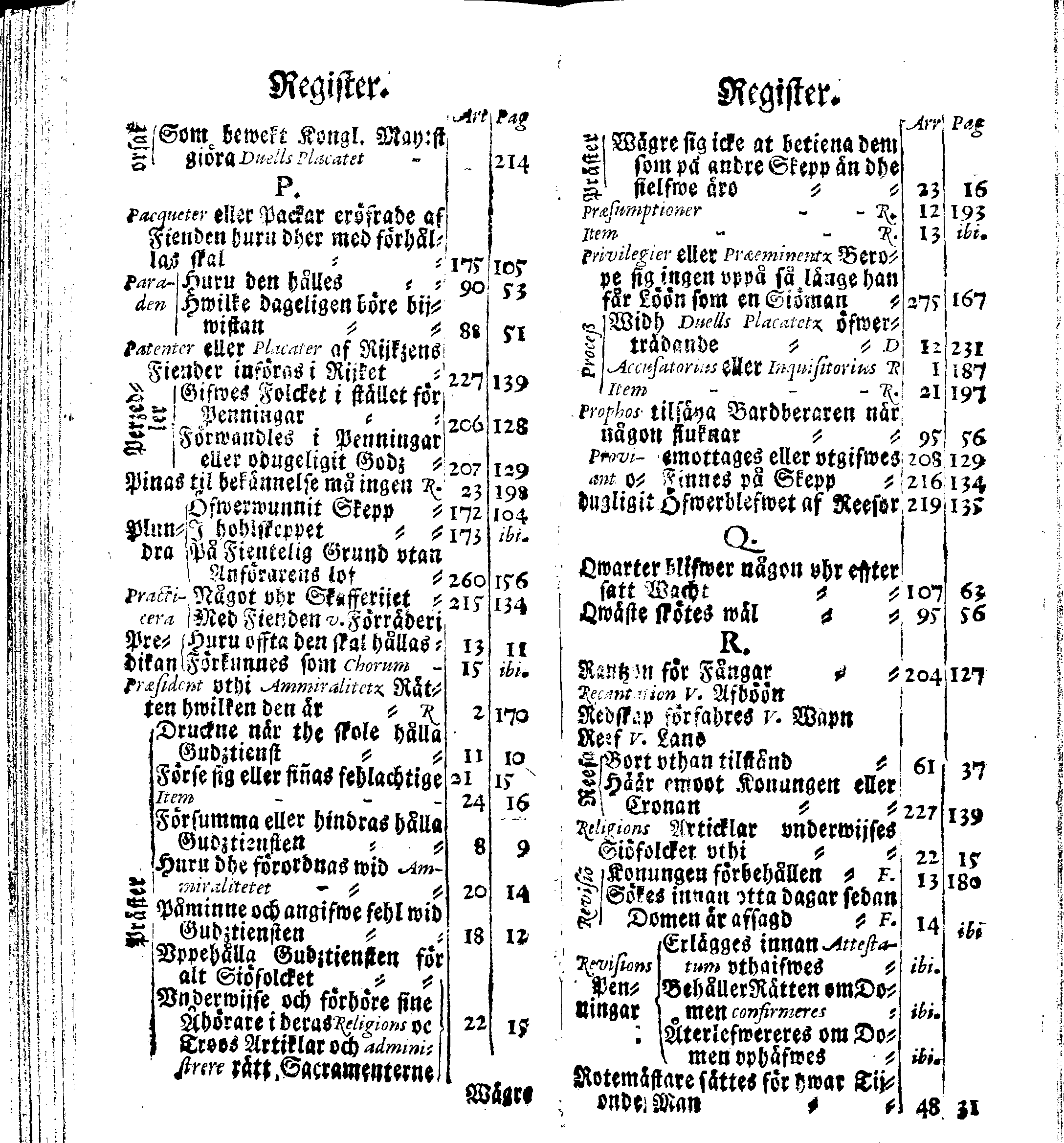 Siö-Lagh: Som Then Stoormächtigste Konung och Herre Her CARL then Elffte, Sweriges, Göthes och Wändes Konung, [etc.] Åhr 1667 hafwer låtit författa, Af Trycket utgå och Publicera. Nu effter mångens Begäran i mindre Format, af nyo omtryckt, Med Förökning af åtskillige Kongl. May:tz Stadgar och Förordningar. Angående Alt hwad Kiöpman, Redare, Skippare och Lodzmän, wid Skip-Farten; for In- och Utgående, böra i Acht taga