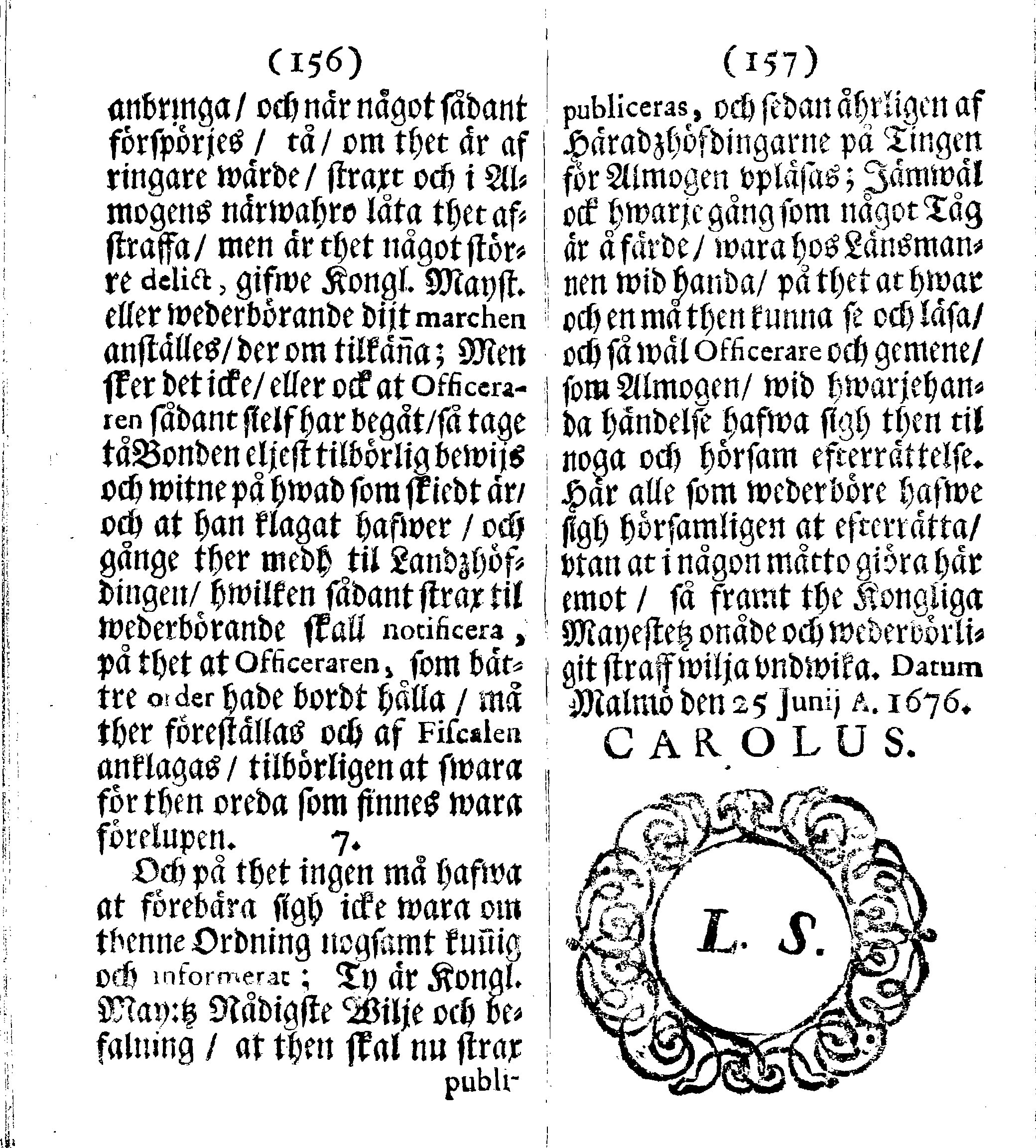 Siö-Lagh: Som Then Stoormächtigste Konung och Herre Her CARL then Elffte, Sweriges, Göthes och Wändes Konung, [etc.] Åhr 1667 hafwer låtit författa, Af Trycket utgå och Publicera. Nu effter mångens Begäran i mindre Format, af nyo omtryckt, Med Förökning af åtskillige Kongl. May:tz Stadgar och Förordningar. Angående Alt hwad Kiöpman, Redare, Skippare och Lodzmän, wid Skip-Farten; for In- och Utgående, böra i Acht taga