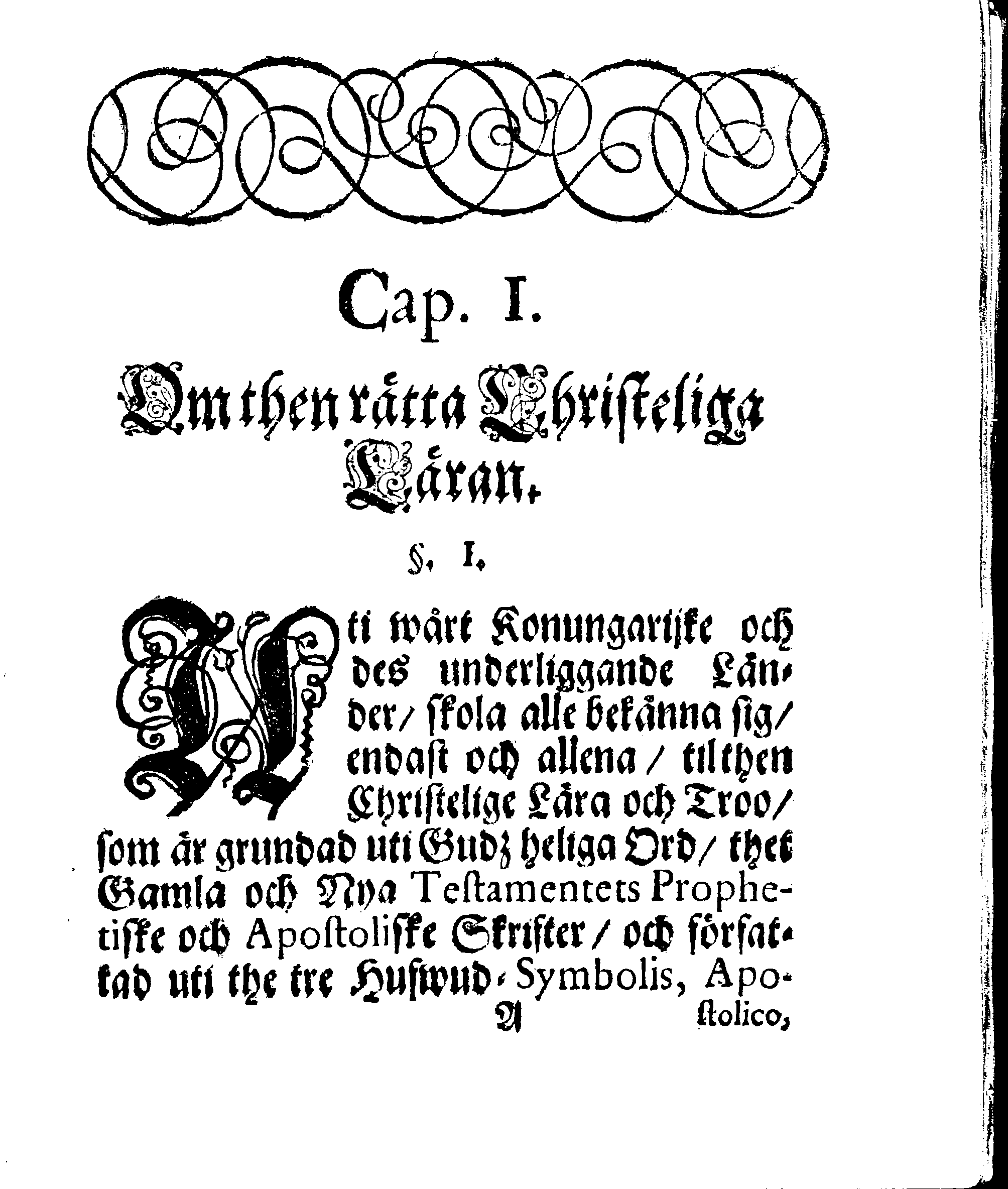 Kyrkio-Lag och Ordning, som then Stormächtigste Konung och Herre, Herr CARL then Elofte, Sweriges, Göthes och Wändes Konung, [etc.] Åhr 1686. hafwer låtit försatta, och Åhr 1687. af Trycket utgå och publicera. Jemte ther til hörige Stadgar